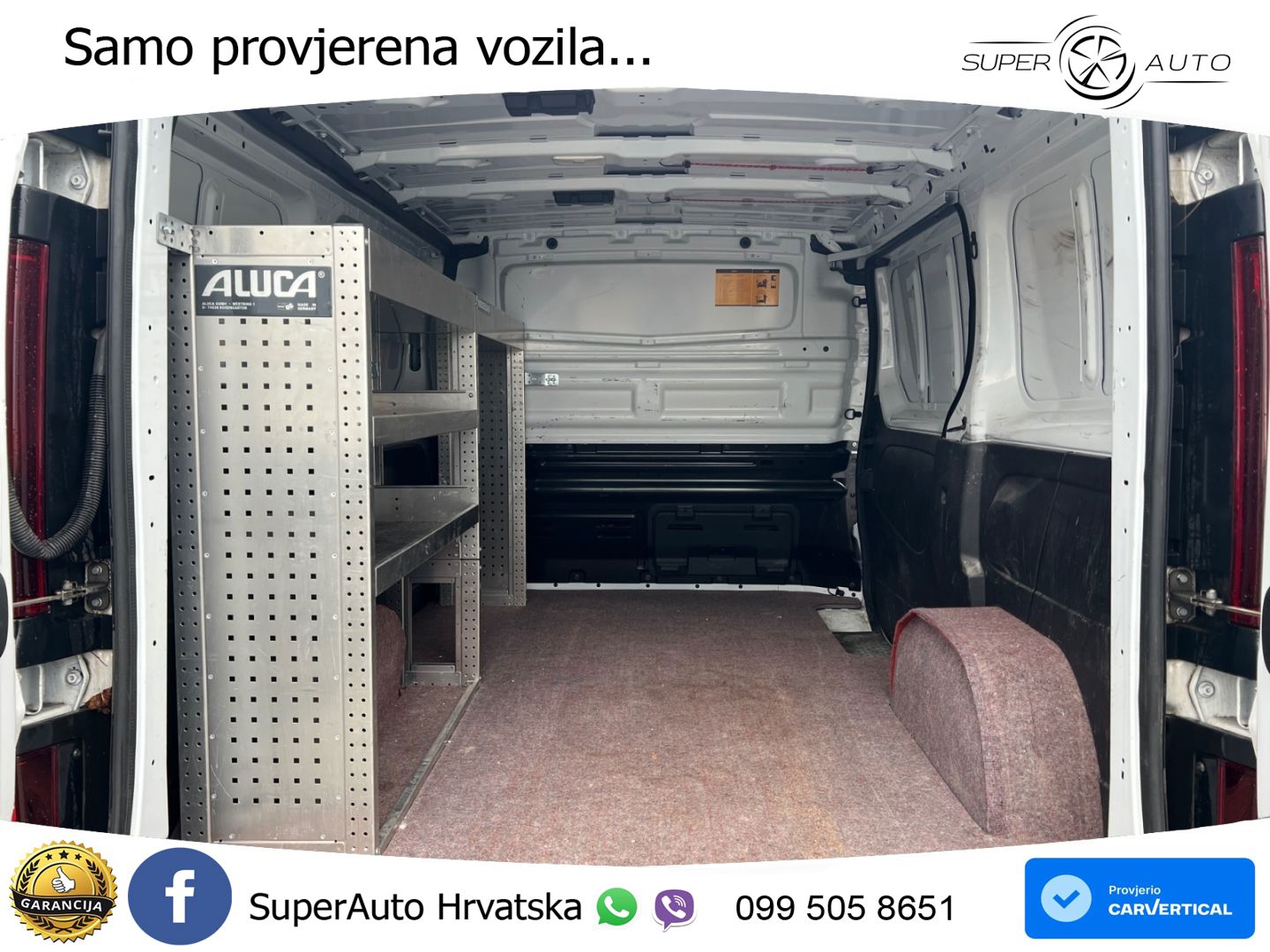Renault Trafic Kasten L1H1 2,8t Komfort LED Klima PDC 150 KS