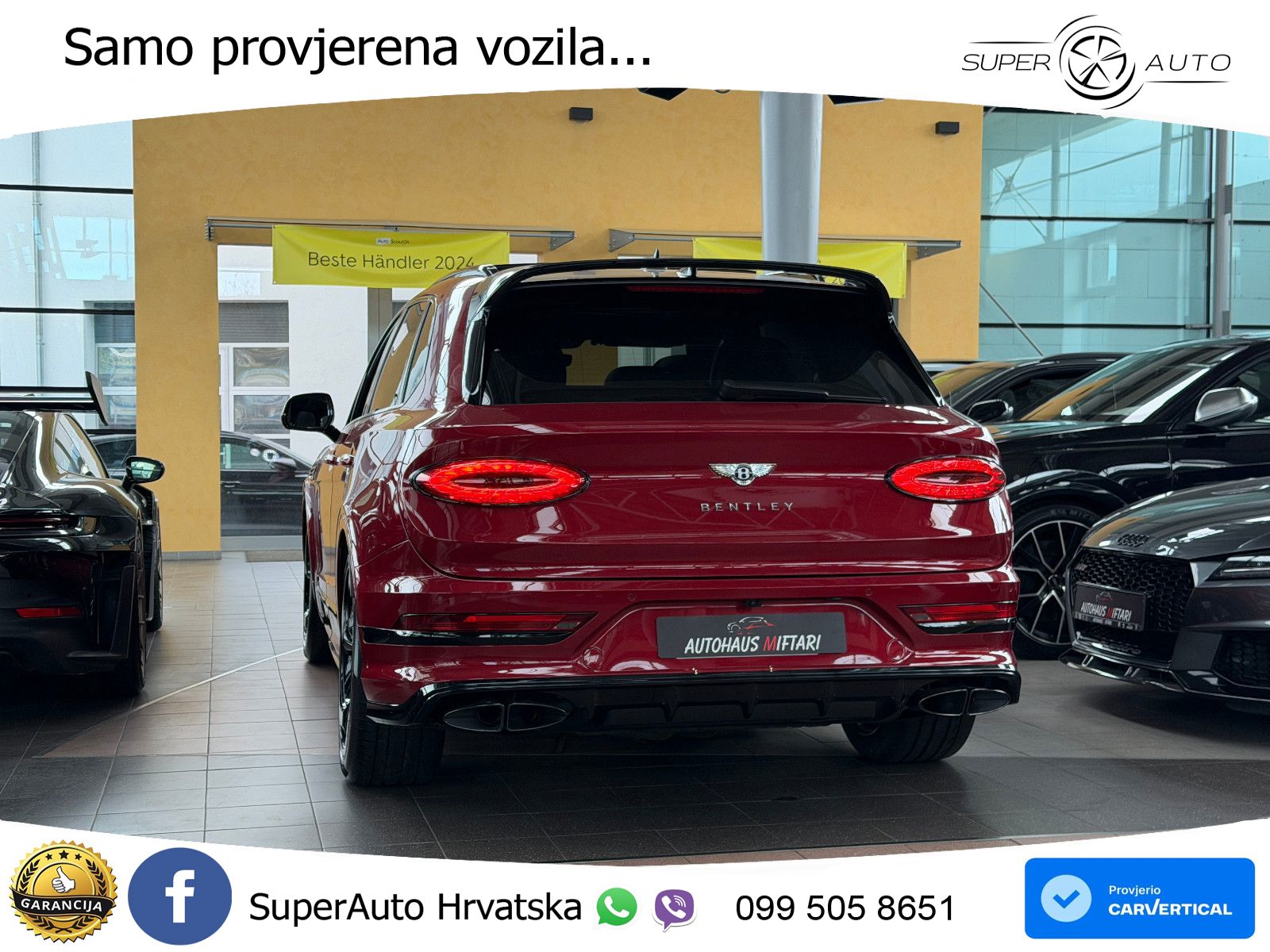 Bentley Bentayga EWB 4.0 V8 (550 KS) 4WD Automatic ACC+HEAD+4xGR SJED+360+PANO