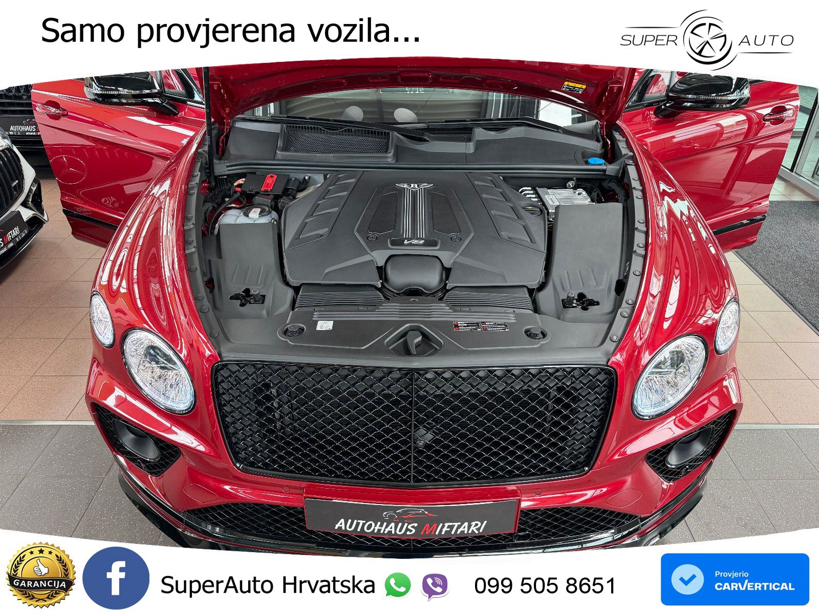Bentley Bentayga EWB 4.0 V8 (550 KS) 4WD Automatic ACC+HEAD+4xGR SJED+360+PANO