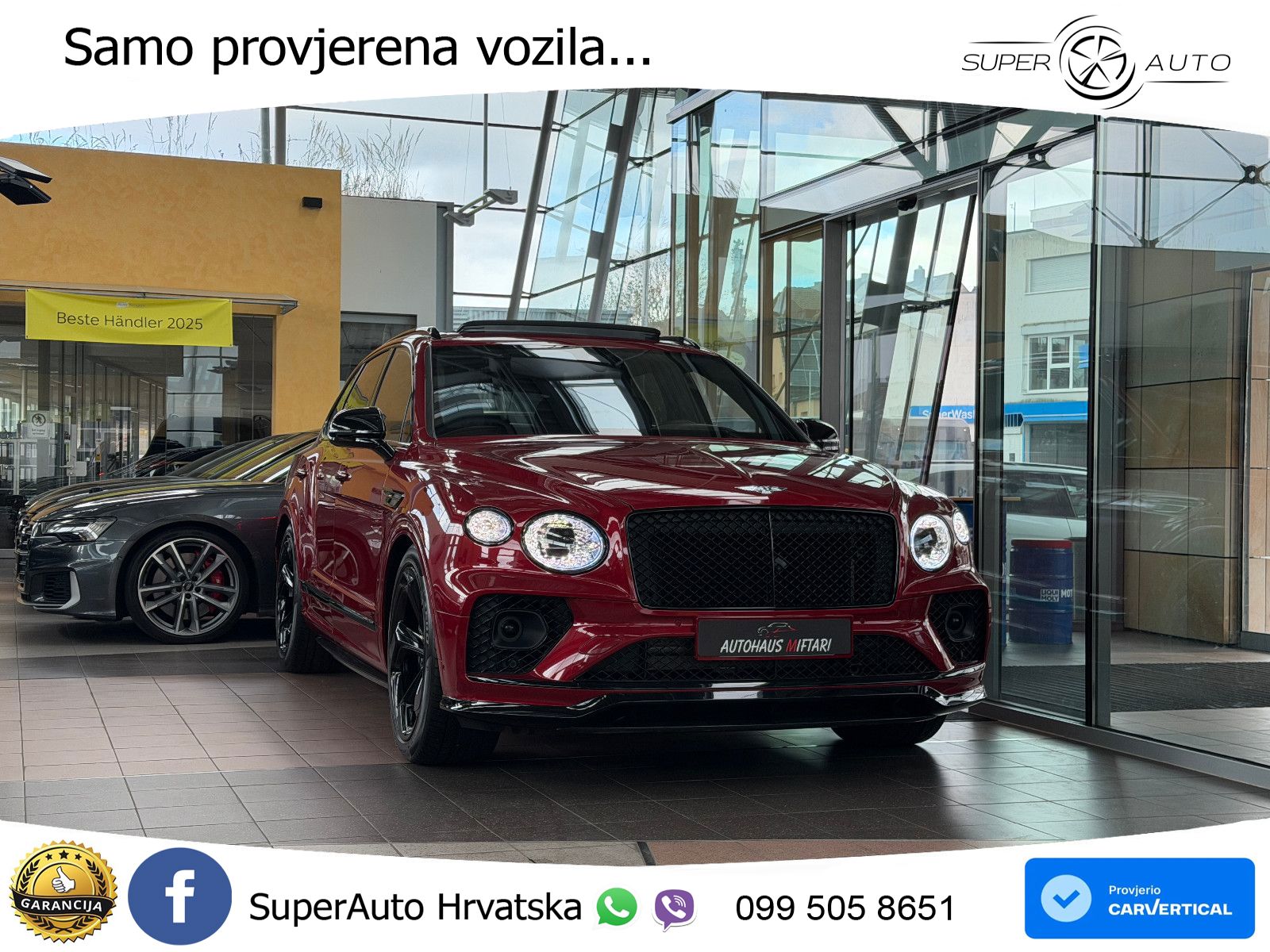 Bentley Bentayga EWB 4.0 V8 (550 KS) 4WD Automatic ACC+HEAD+4xGR SJED+360+PANO