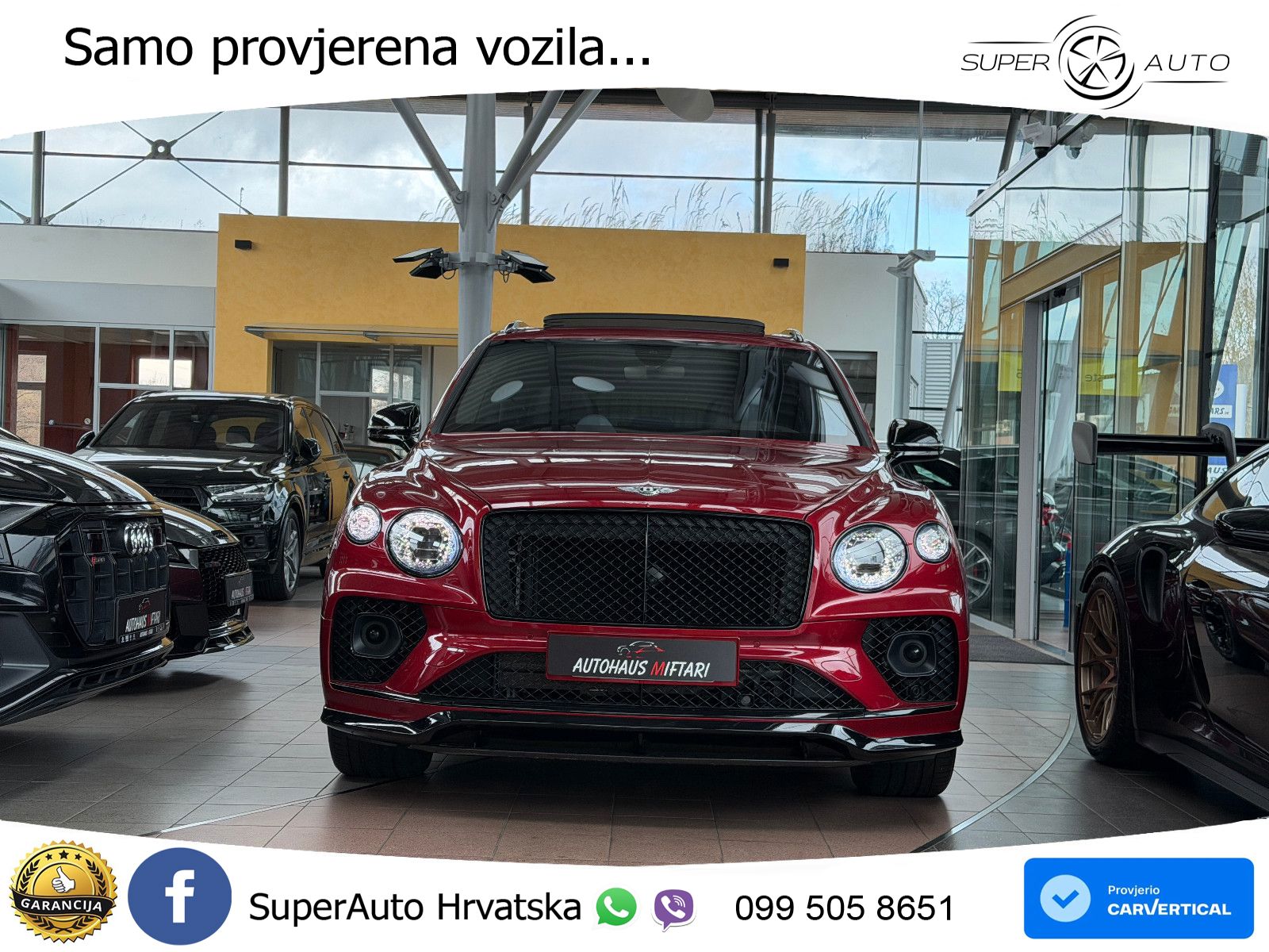 Bentley Bentayga EWB 4.0 V8 (550 KS) 4WD Automatic ACC+HEAD+4xGR SJED+360+PANO