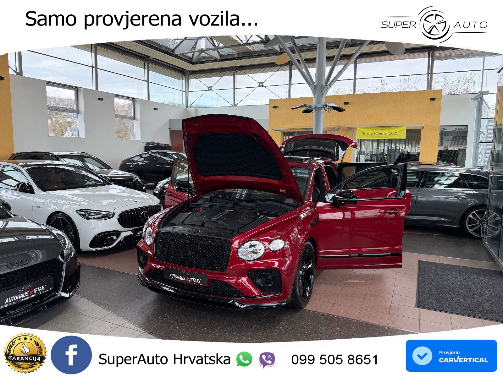 Bentley Bentayga EWB 4.0 V8 (550 KS) 4WD Automatic ACC+HEAD+4xGR SJED+360+PANO
