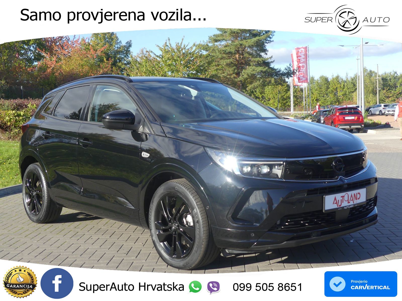 Opel Grandland 1.2 Turbo (136 KS)  e-DCT GS LED+GR SJED+ACC