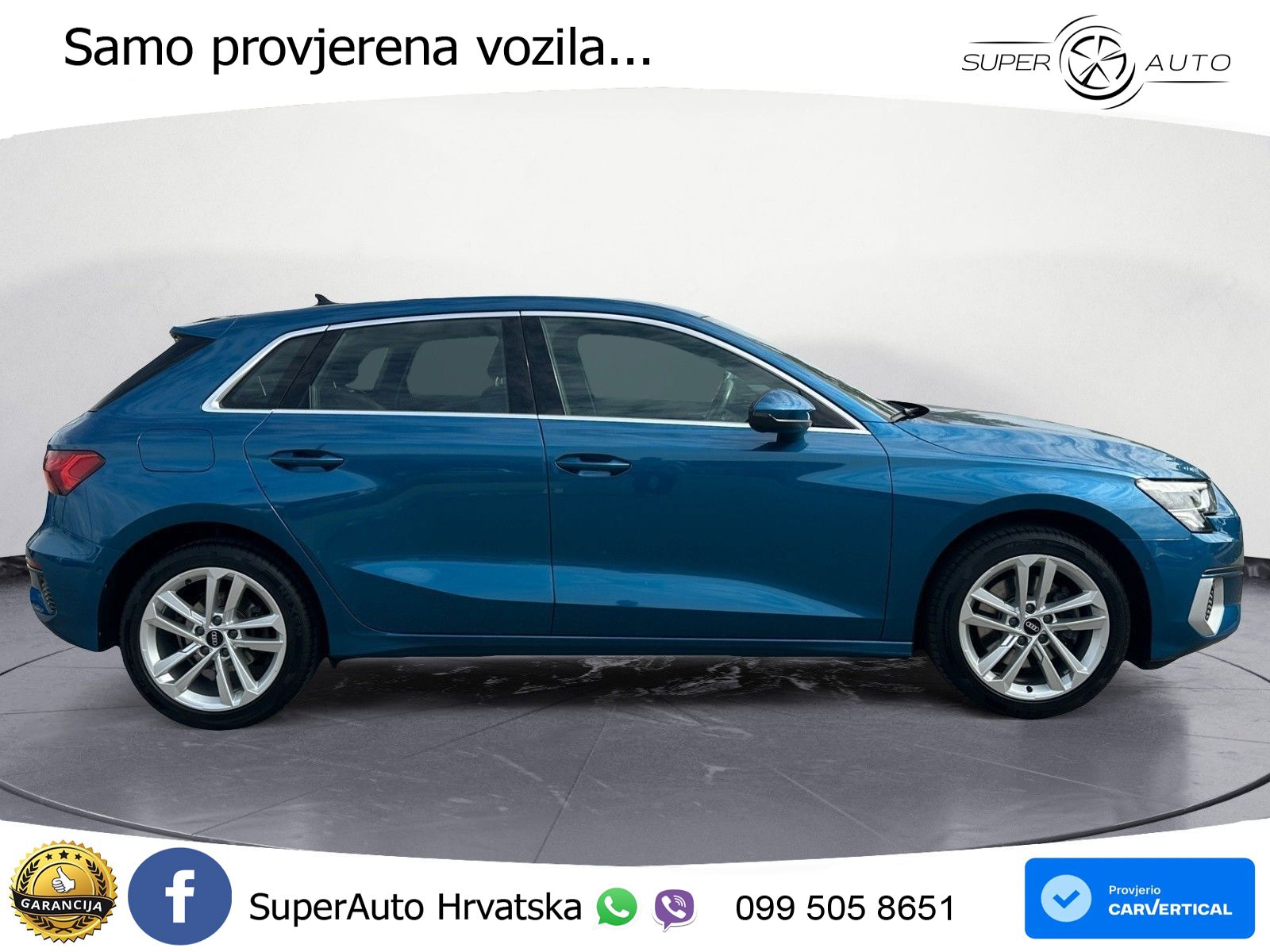 Audi A3 40 TFSI (190 KS) quattro S tronic LED+GR SJED+ACC