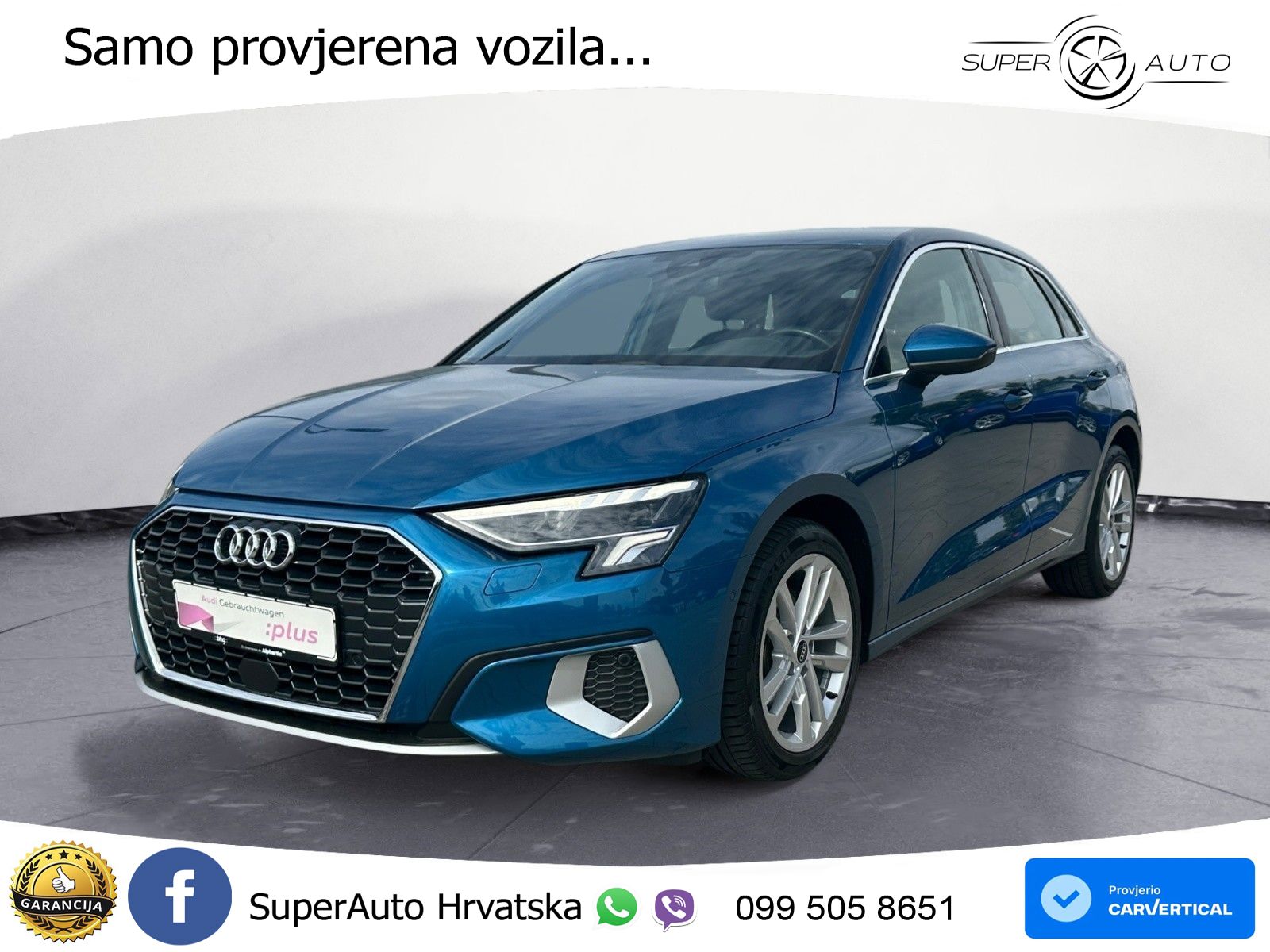 Audi A3 40 TFSI (190 KS) quattro S tronic LED+GR SJED+ACC
