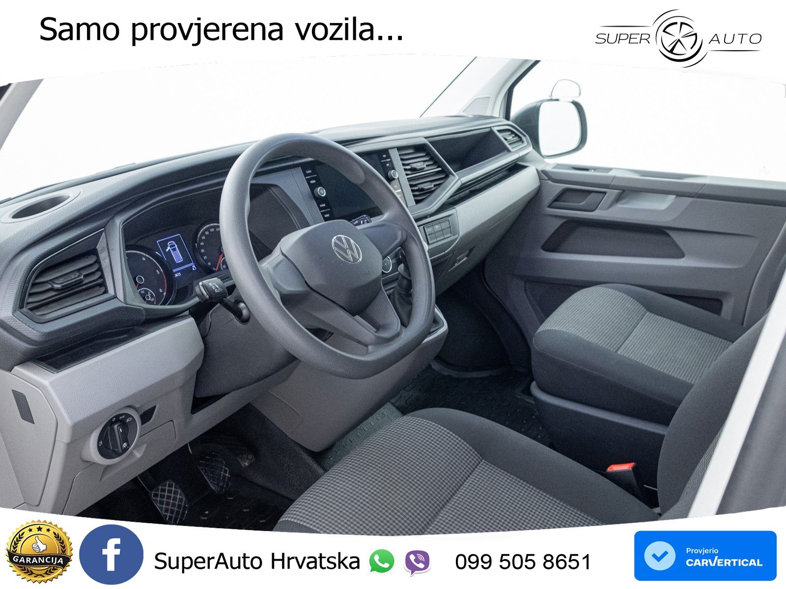 Volkswagen T6.1 Transporter Kasten 2.0 TDI L1H1*RFK*LED*APP 90 KS