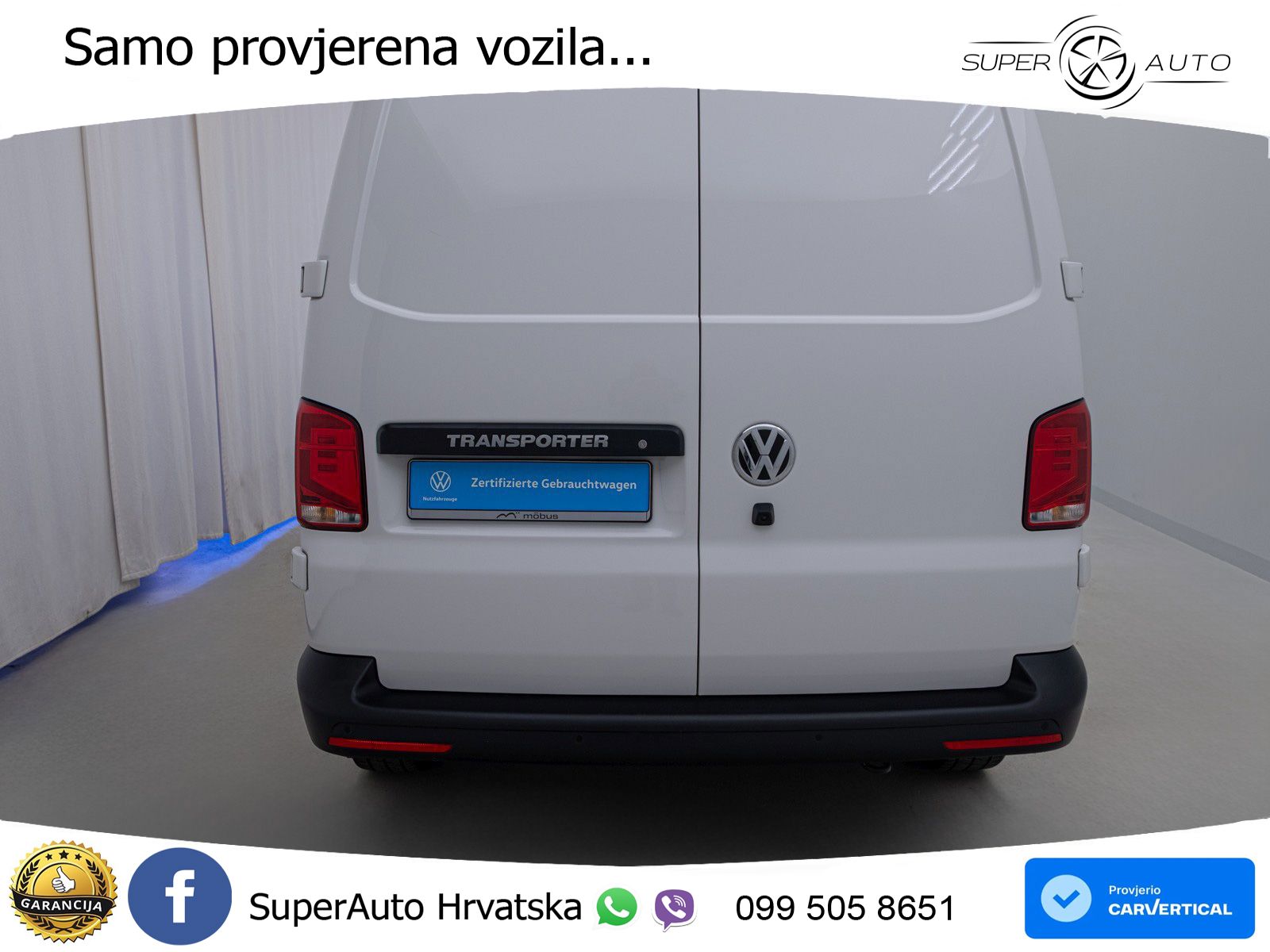 Volkswagen T6.1 Transporter Kasten 2.0 TDI L1H1*RFK*LED*APP 90 KS