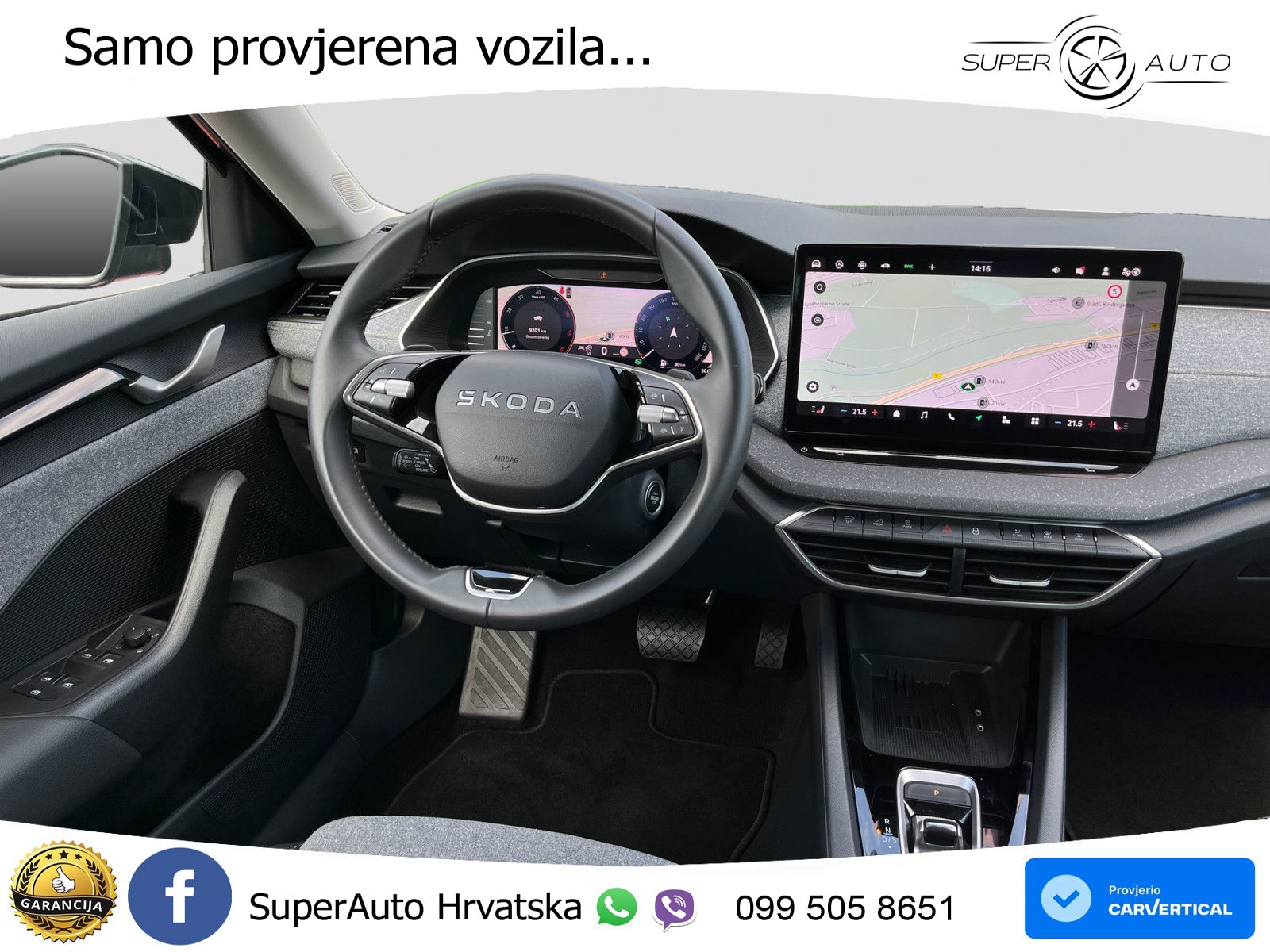 Škoda Octavia Combi 2.0 TDI (150 KS) DSG Selection LED+GR SJED+ACC