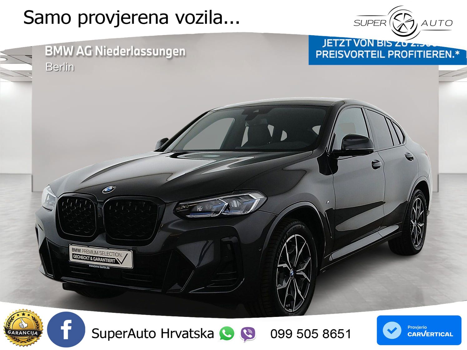 BMW X4 20i (184 KS) xDrive Steptronic M Sport LED+GR SJED+ACC