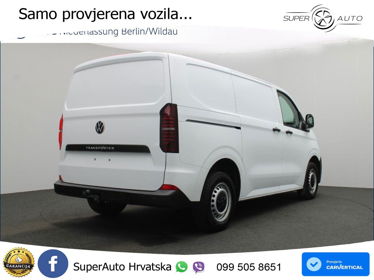 Volkswagen Transporter Kasten Kurz AHK PDC GJR Klima ZV 150 KS