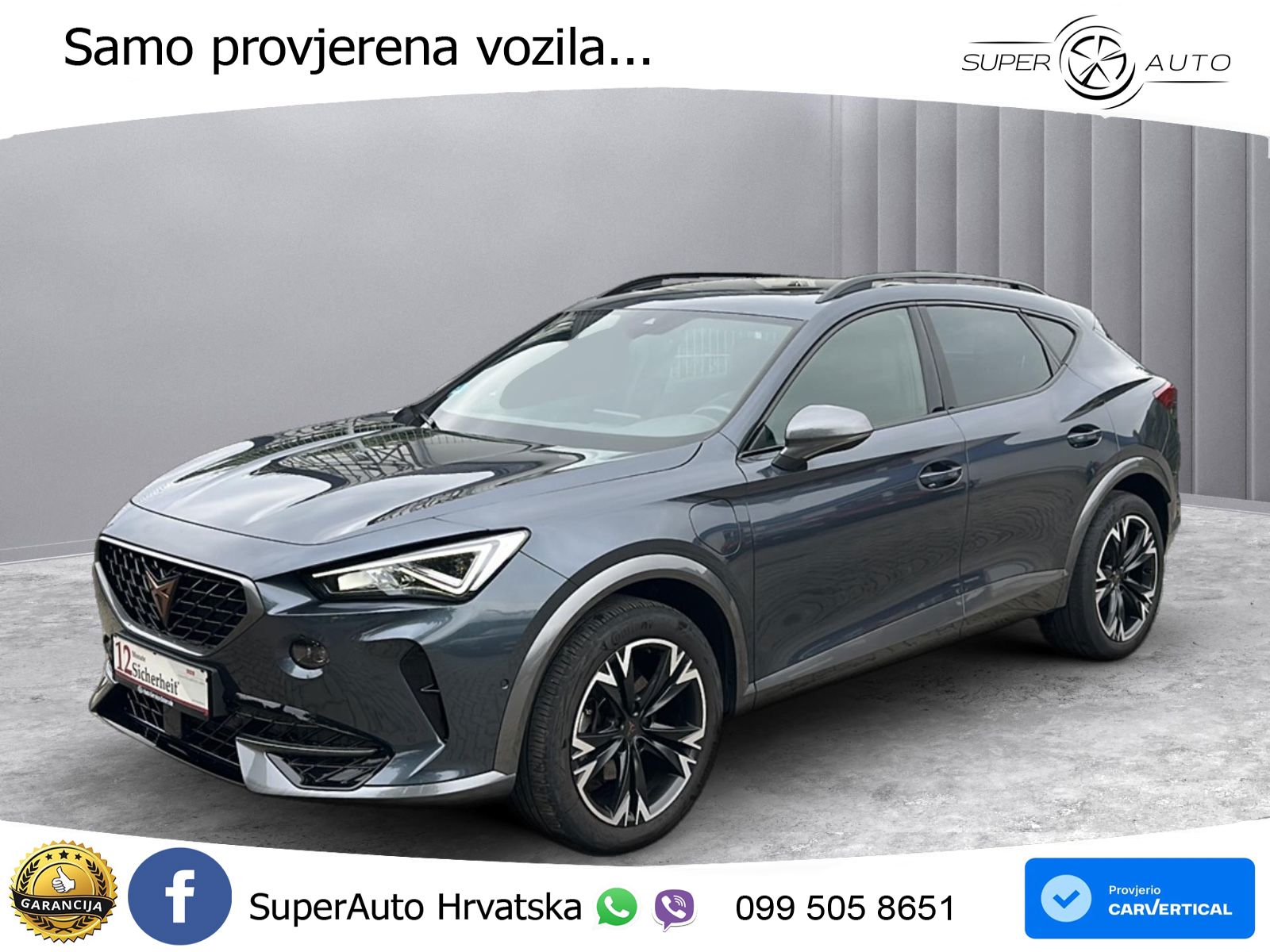 Cupra Formentor 1.4 TSI (204 KS) e-Hybrid DSG LED+GR SJED+ACC