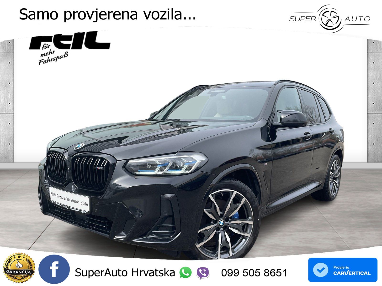 BMW X3 M40d xDrive Steptronic ACC+HEAD+GR SJED+360+PANO