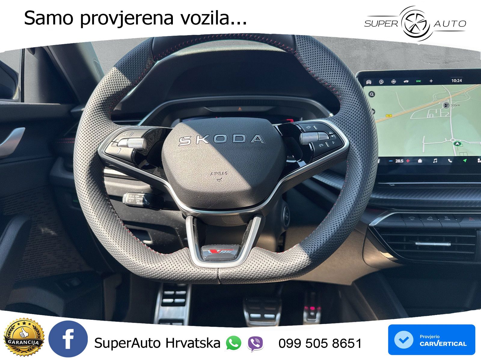 Škoda Octavia Combi RS 2.0 TSI (265 KS) DSG LED+GR SJED+ACC