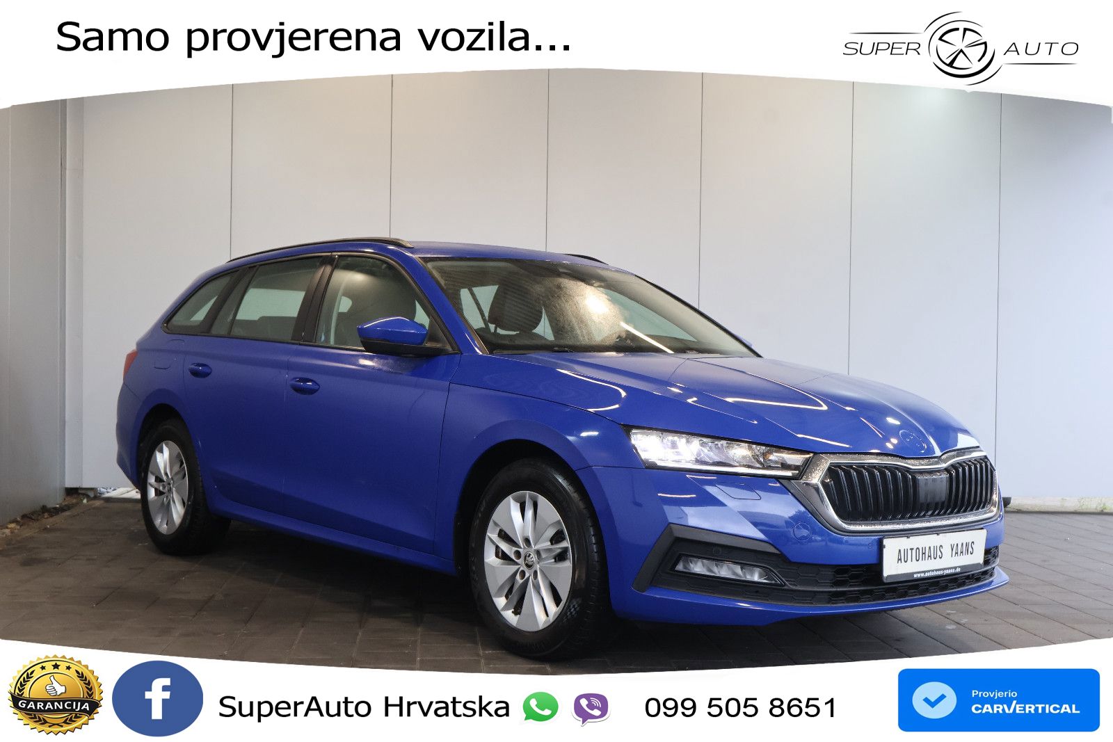 Škoda Octavia Combi 2.0 TDI (116 KS) LED+GR SJED+ACC