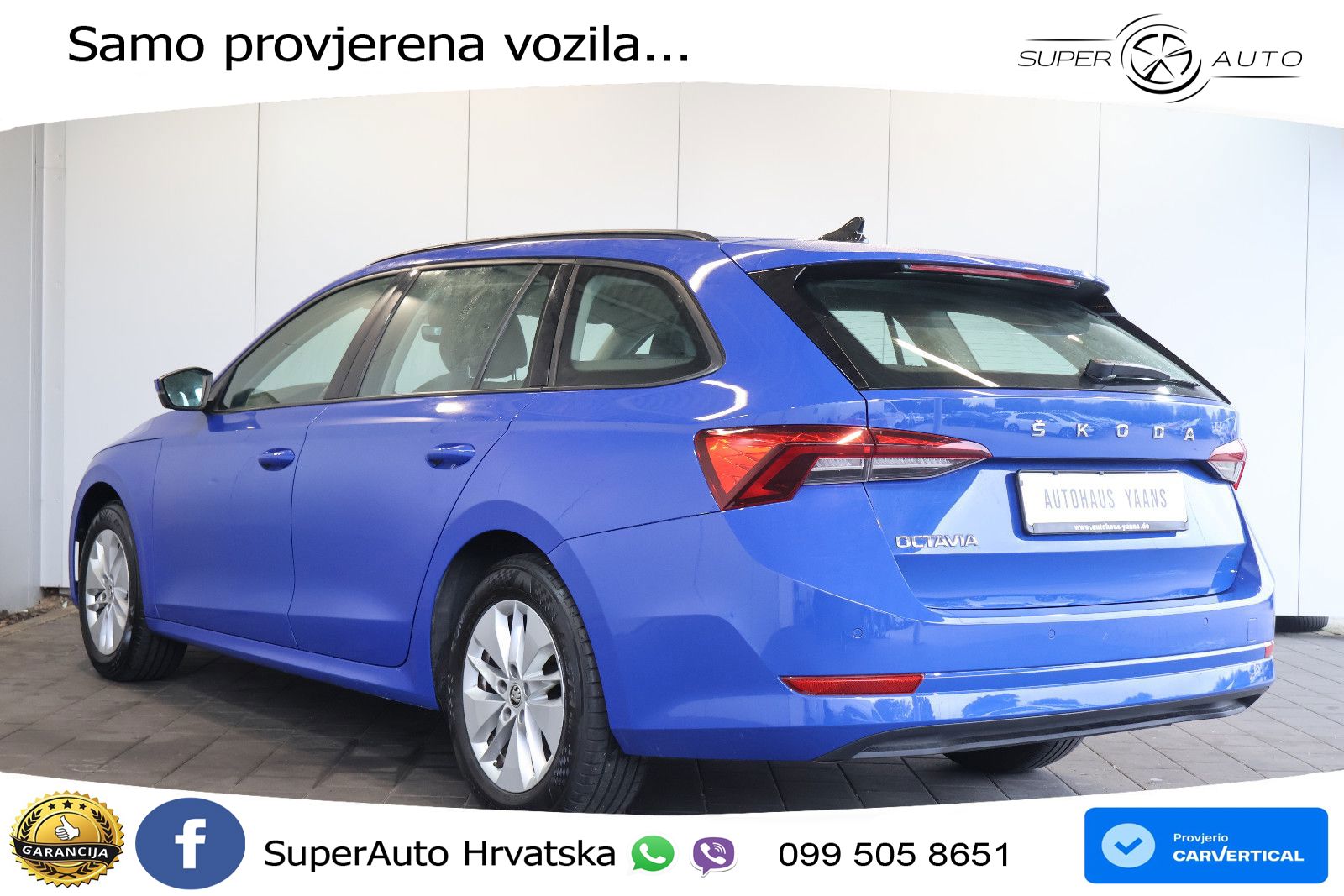Škoda Octavia Combi 2.0 TDI (116 KS) LED+GR SJED+ACC