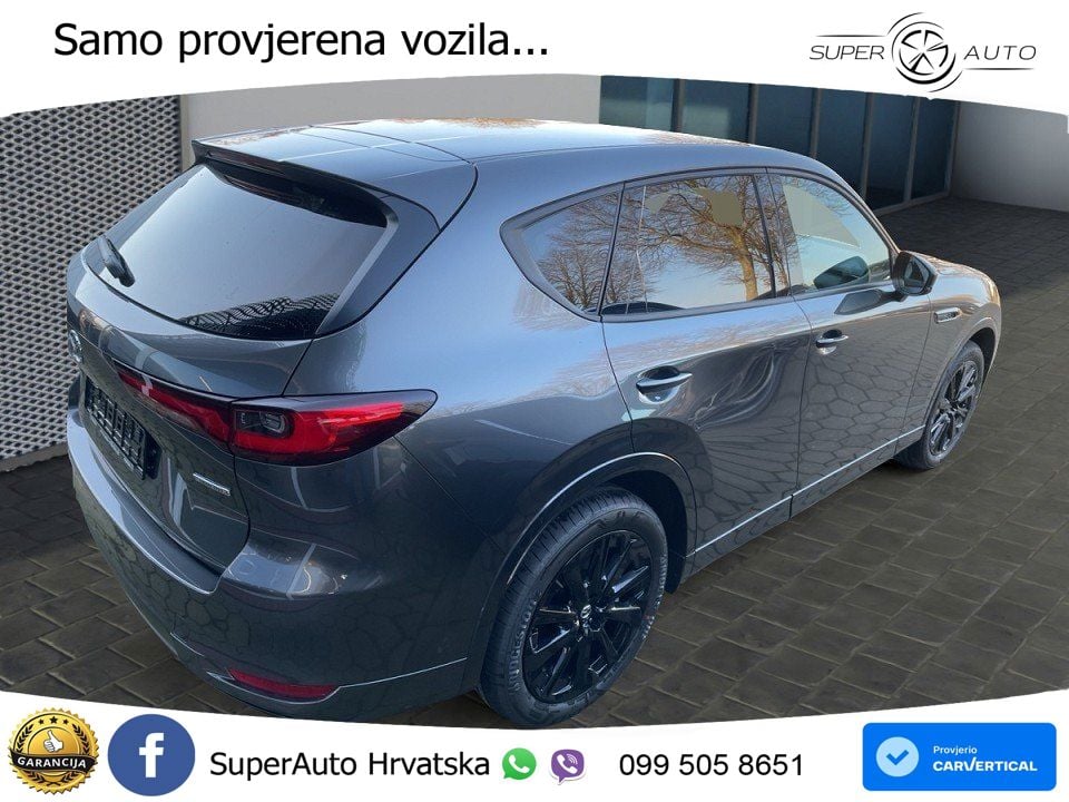 Mazda CX-60 3.3 e-Skyactiv D (254 KS) AWD Automatic MATRIX+GR SJED+KAM