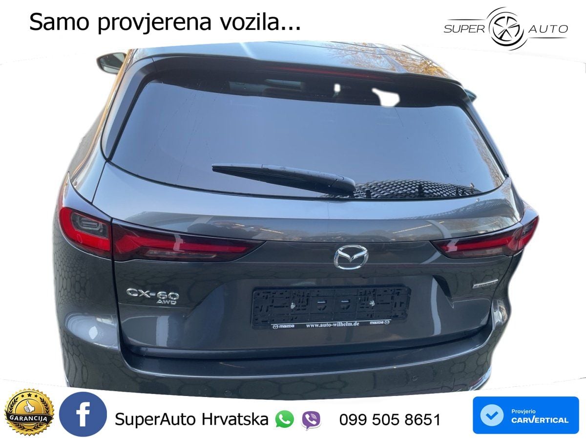 Mazda CX-60 3.3 e-Skyactiv D (254 KS) AWD Automatic MATRIX+GR SJED+KAM