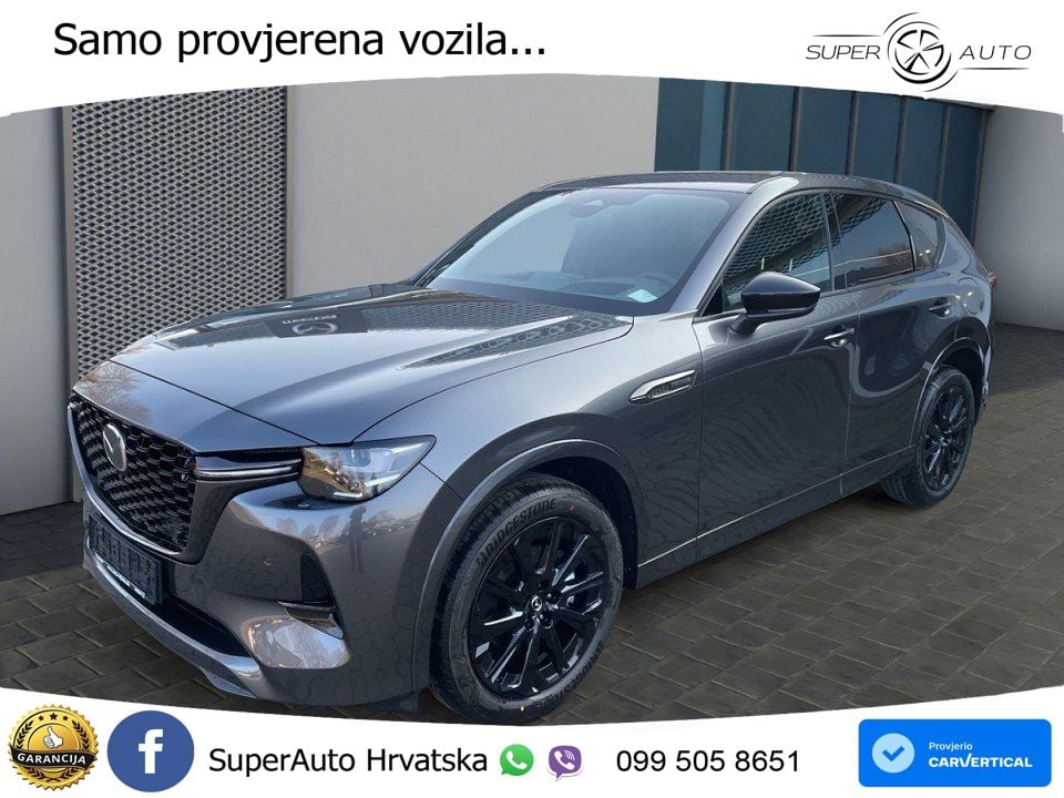Mazda CX-60 3.3 e-Skyactiv D (254 KS) AWD Automatic MATRIX+GR SJED+KAM