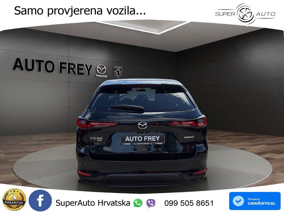Mazda CX-60 2.5 e-Skyactiv (328 KS) AWD Automatic MATRIX+GR SJED+KAM