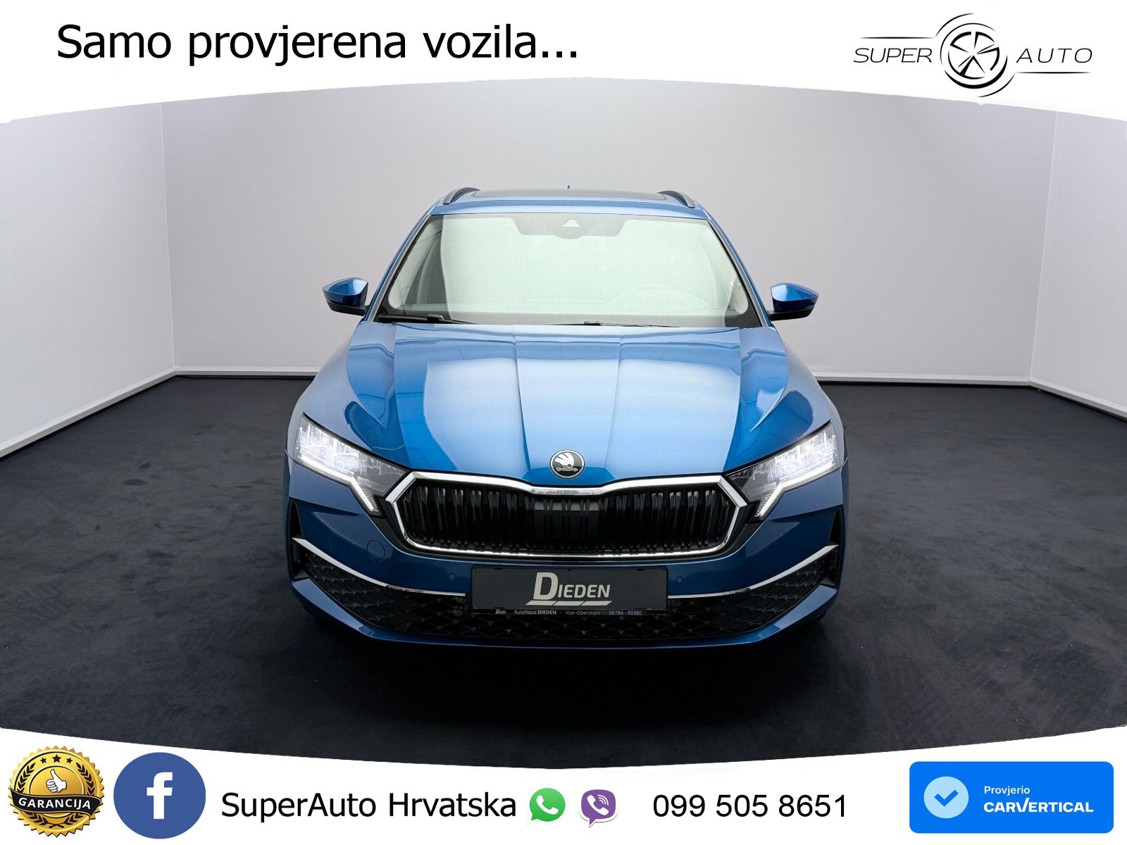 Škoda Octavia Combi 2.0 TDI (150 KS) DSG LED+GR SJED+ACC