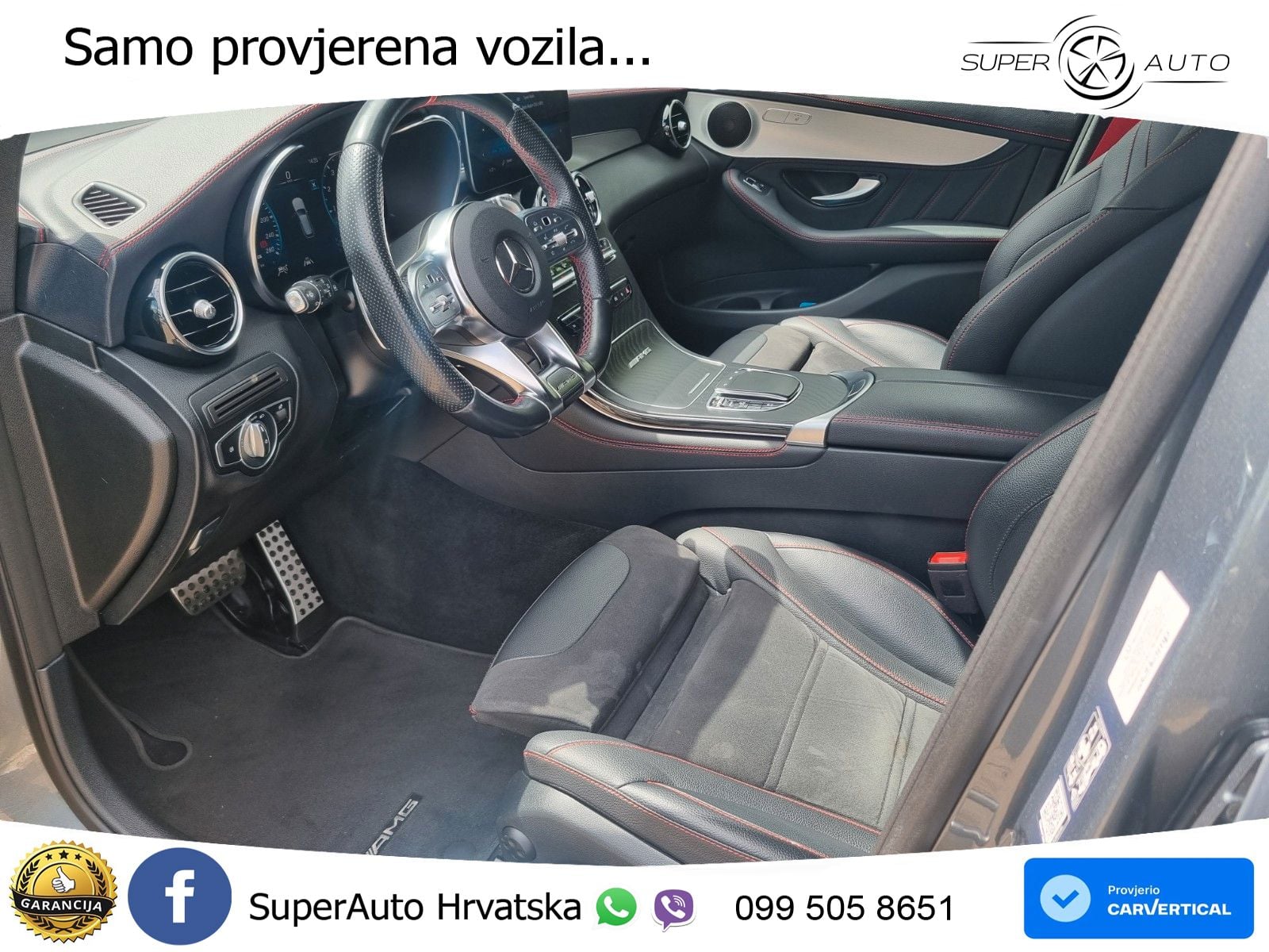 Mercedes AMG GLC 43 V6 (390 KS) 4MATIC TCT LED+GR SJED+ACC