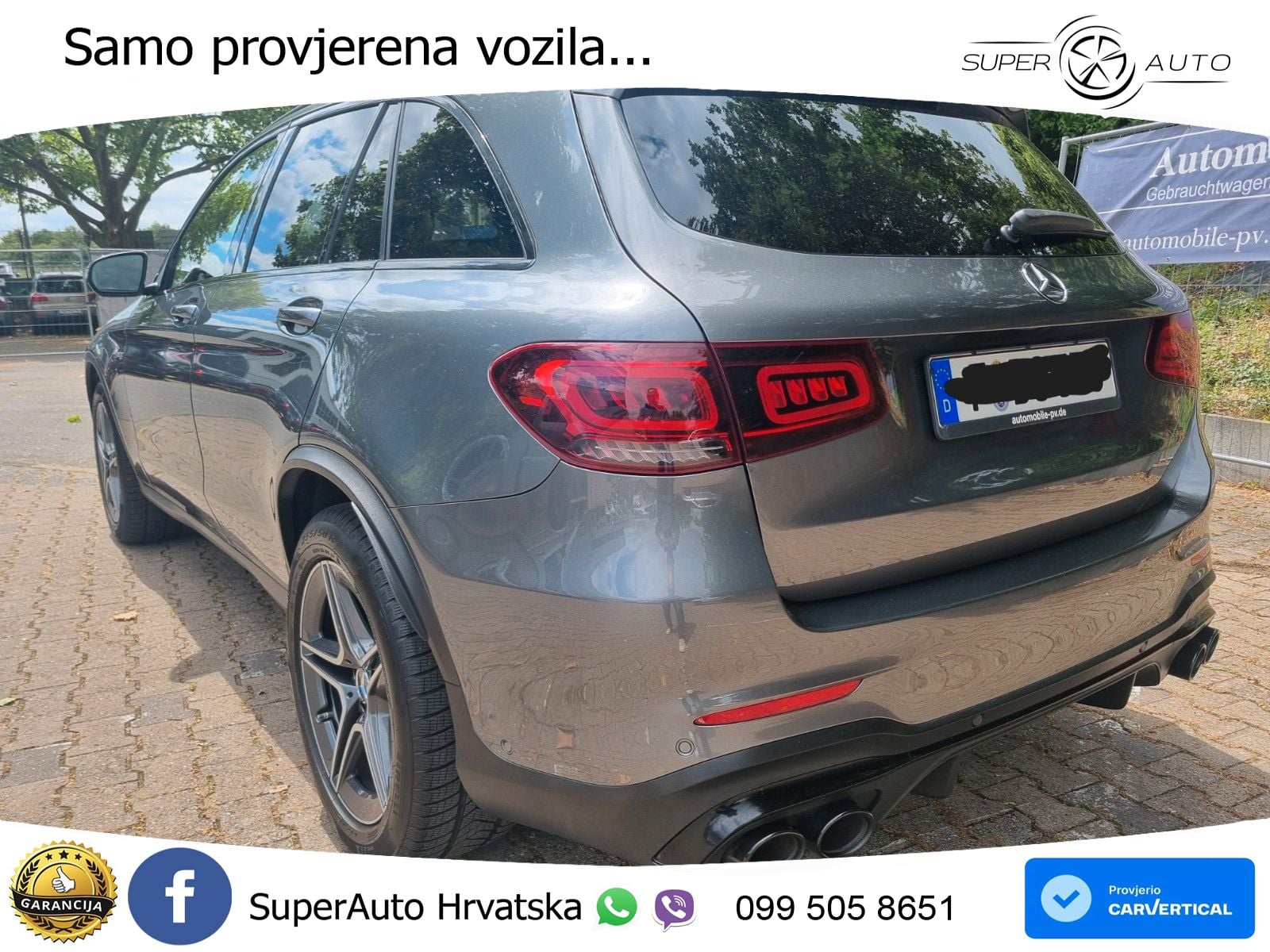 Mercedes AMG GLC 43 V6 (390 KS) 4MATIC TCT LED+GR SJED+ACC