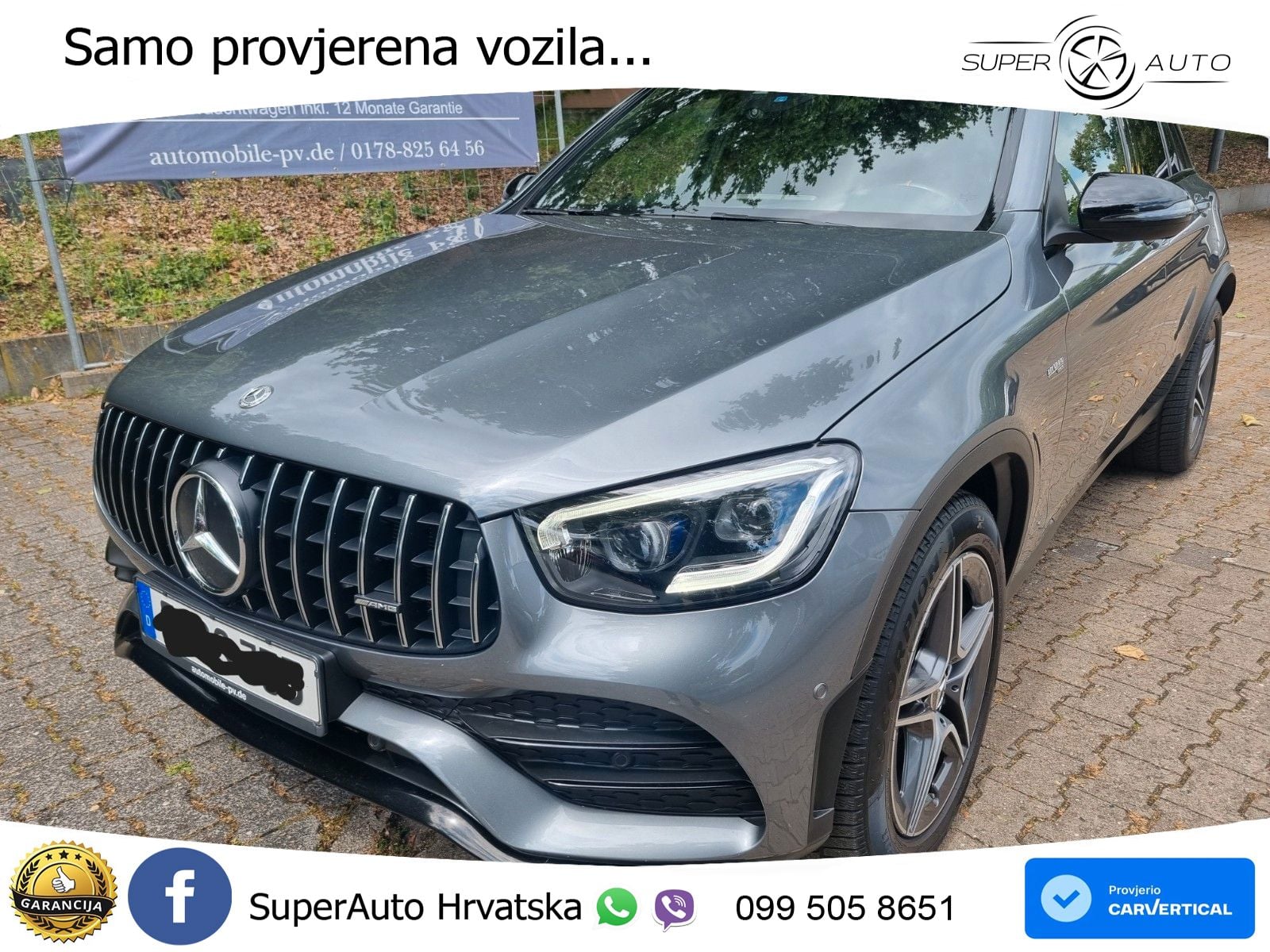 Mercedes AMG GLC 43 V6 (390 KS) 4MATIC TCT LED+GR SJED+ACC