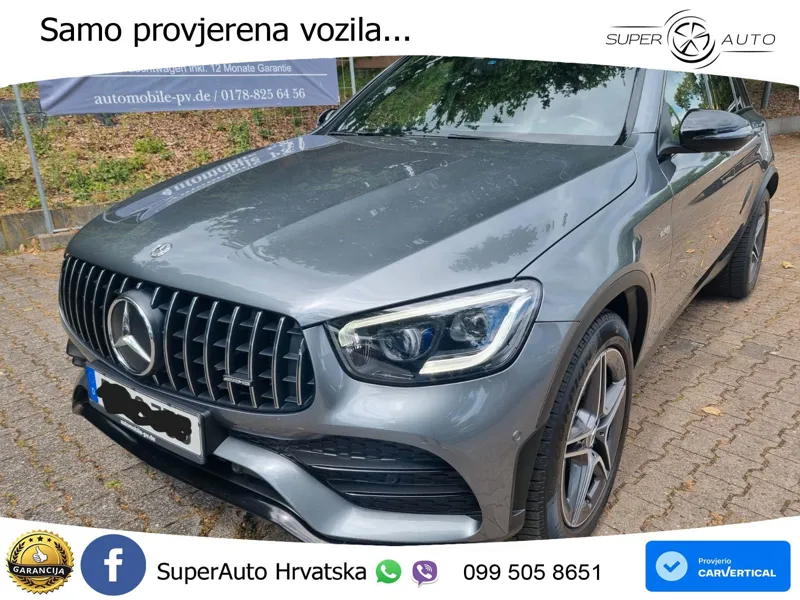 Mercedes AMG GLC 43 V6 (390 KS) 4MATIC TCT LED+GR SJED+ACC