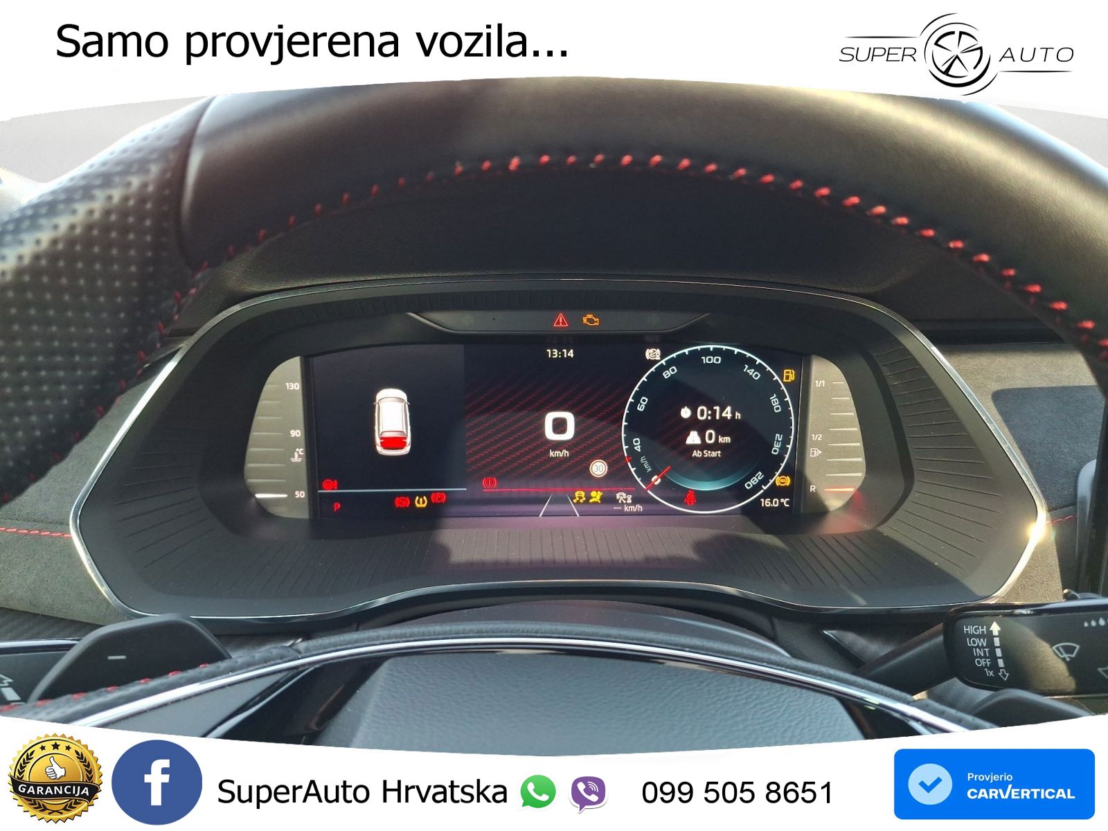 Škoda Octavia Combi RS 2.0 TDI (200 KS) 4x4 DSG LED+GR SJED+ACC