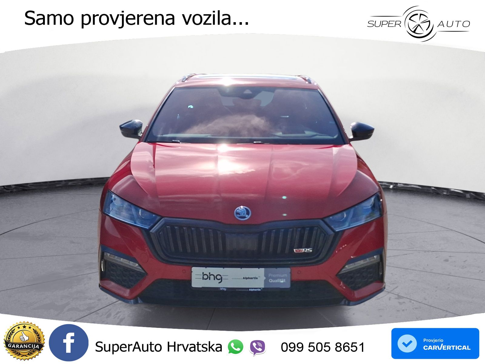 Škoda Octavia Combi RS 2.0 TDI (200 KS) 4x4 DSG LED+GR SJED+ACC