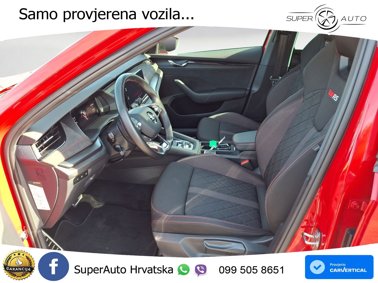 Škoda Octavia Combi RS 2.0 TDI (200 KS) 4x4 DSG LED+GR SJED+ACC