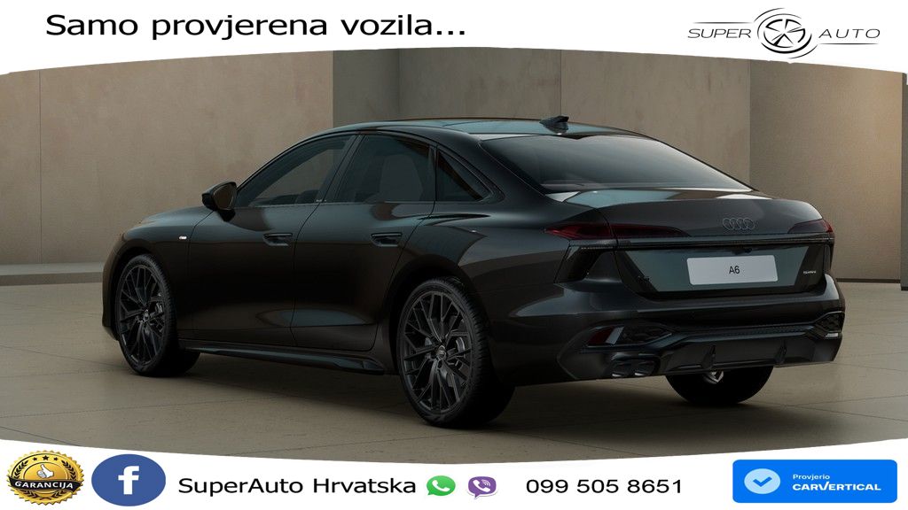 Audi A6 2.0 TDI (204 KS) quattro S tronic S line LED+GR SJED+ACC