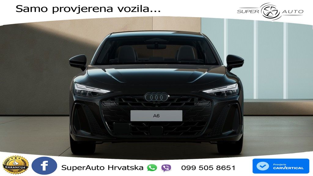 Audi A6 2.0 TDI (204 KS) quattro S tronic S line LED+GR SJED+ACC