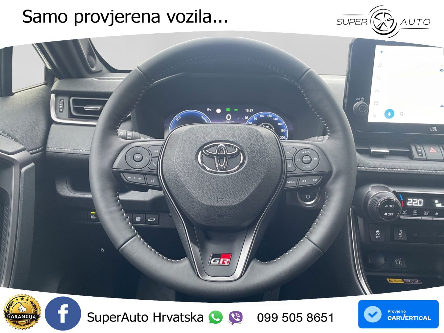Toyota RAV4 2.5 (306 KS) Hybrid AWD-i eCVT GR Sport LED+GR SJED+ACC