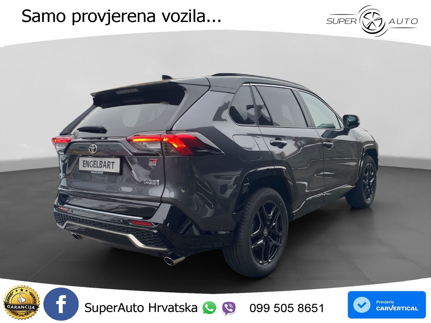 Toyota RAV4 2.5 (306 KS) Hybrid AWD-i eCVT GR Sport LED+GR SJED+ACC