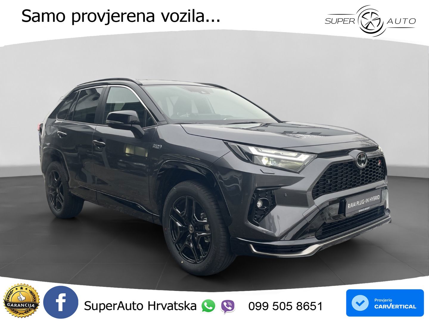 Toyota RAV4 2.5 (306 KS) Hybrid AWD-i eCVT GR Sport LED+GR SJED+ACC