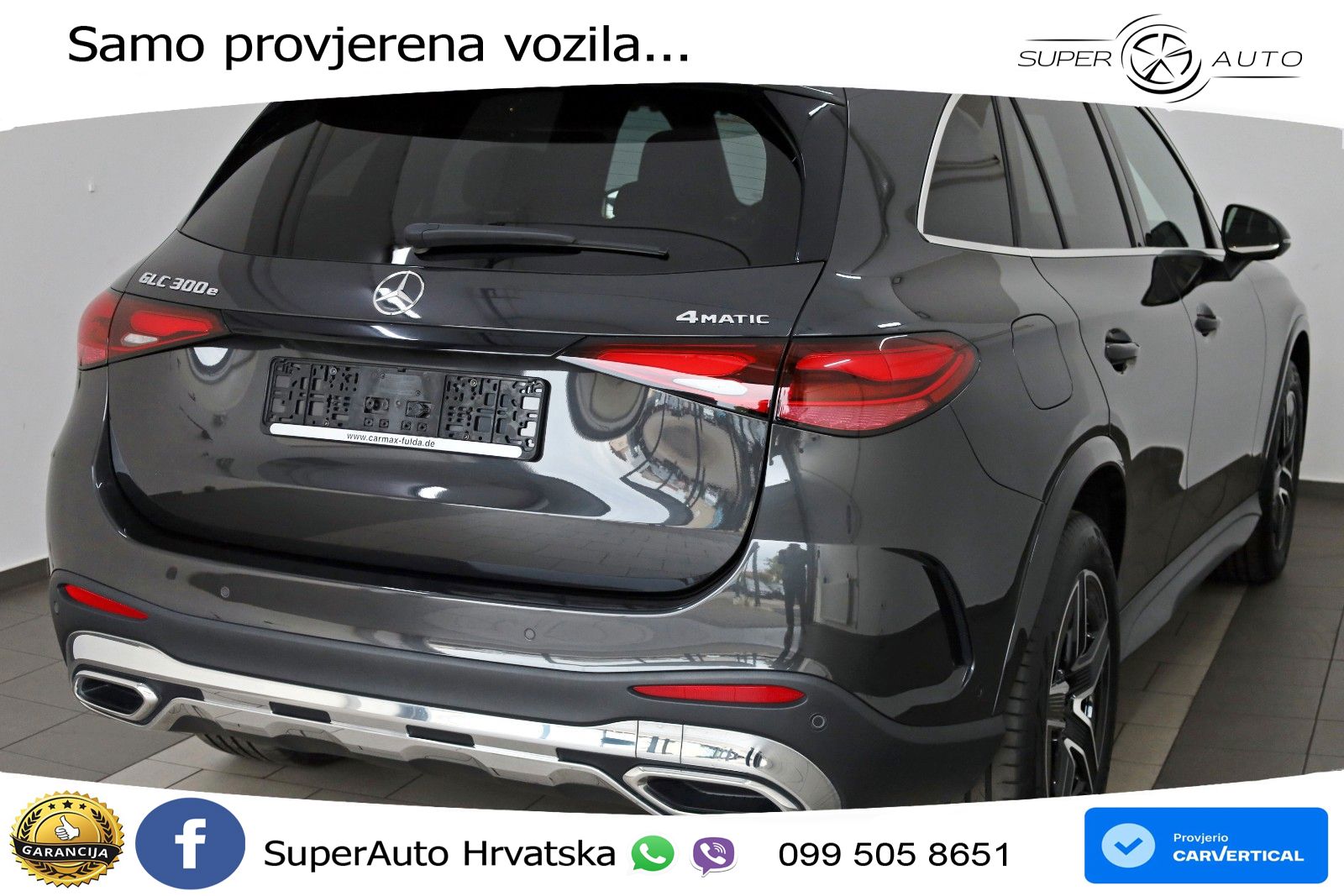 Mercedes GLC 300e (313 KS) 4MATIC 9G-TRONIC AMG LED+GR SJED+ACC