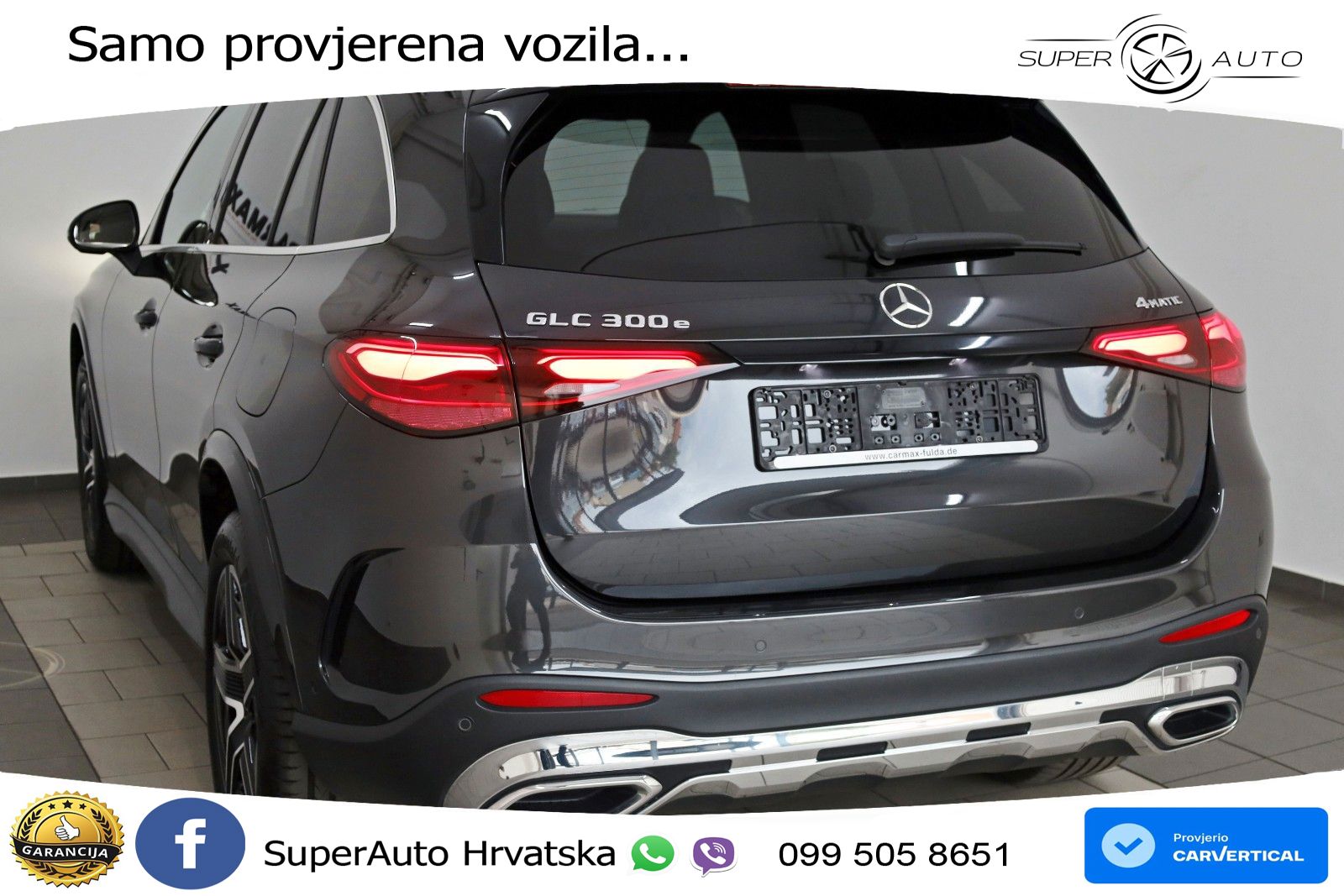 Mercedes GLC 300e (313 KS) 4MATIC 9G-TRONIC AMG LED+GR SJED+ACC