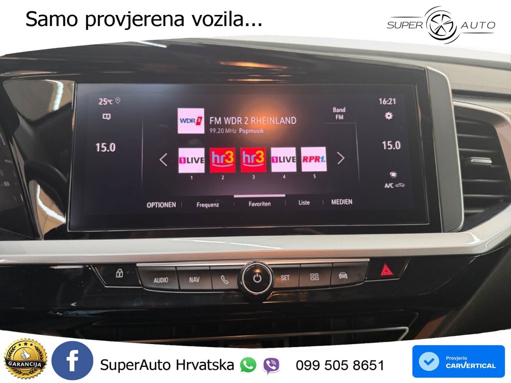 Opel Grandland 1.2i Turbo (130 KS) Automatic GS LED+GR SJED+ACC