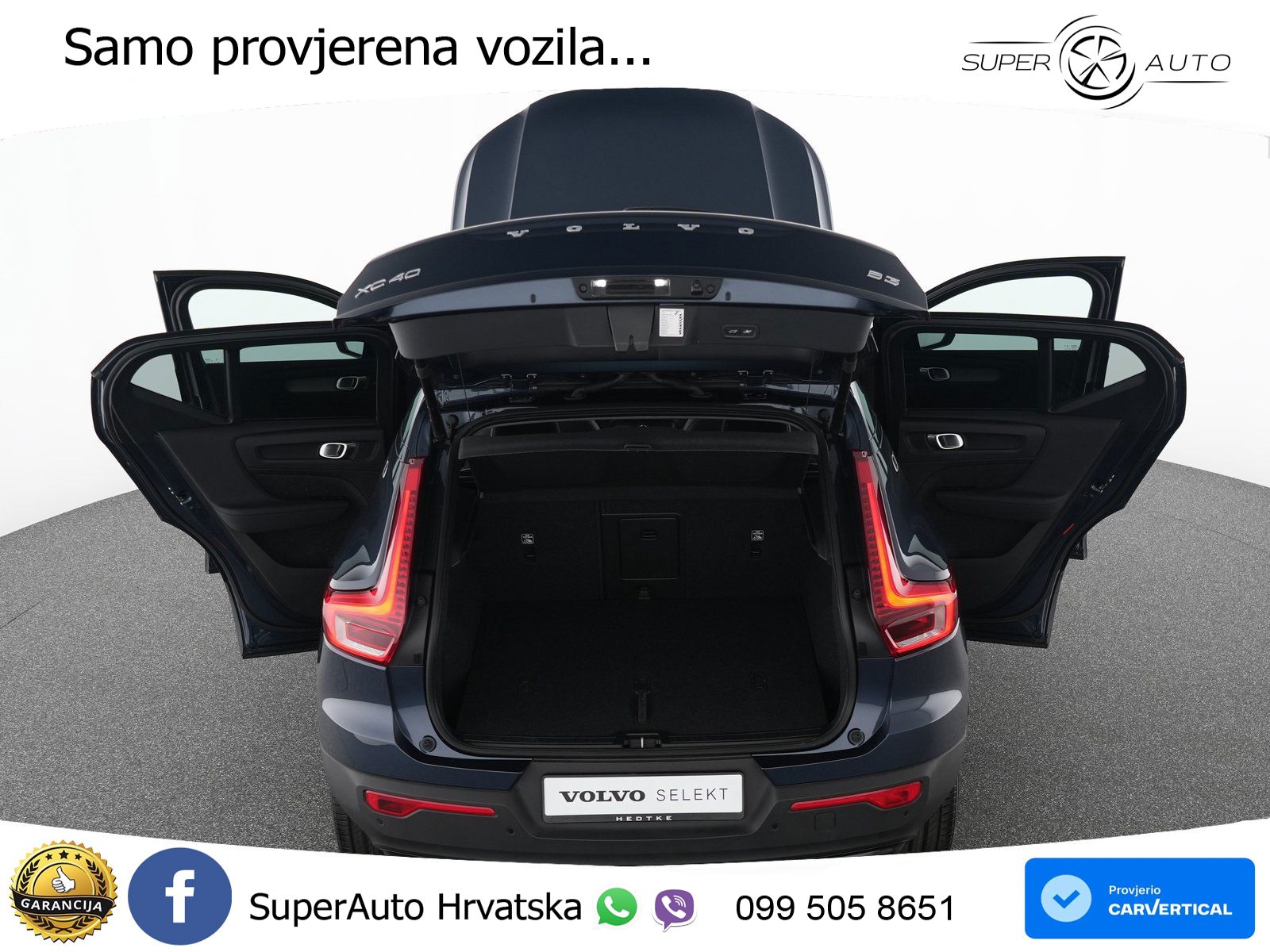 Volvo XC40 2.0 B3 163 KS Automatic LED+GR SJED+ACC