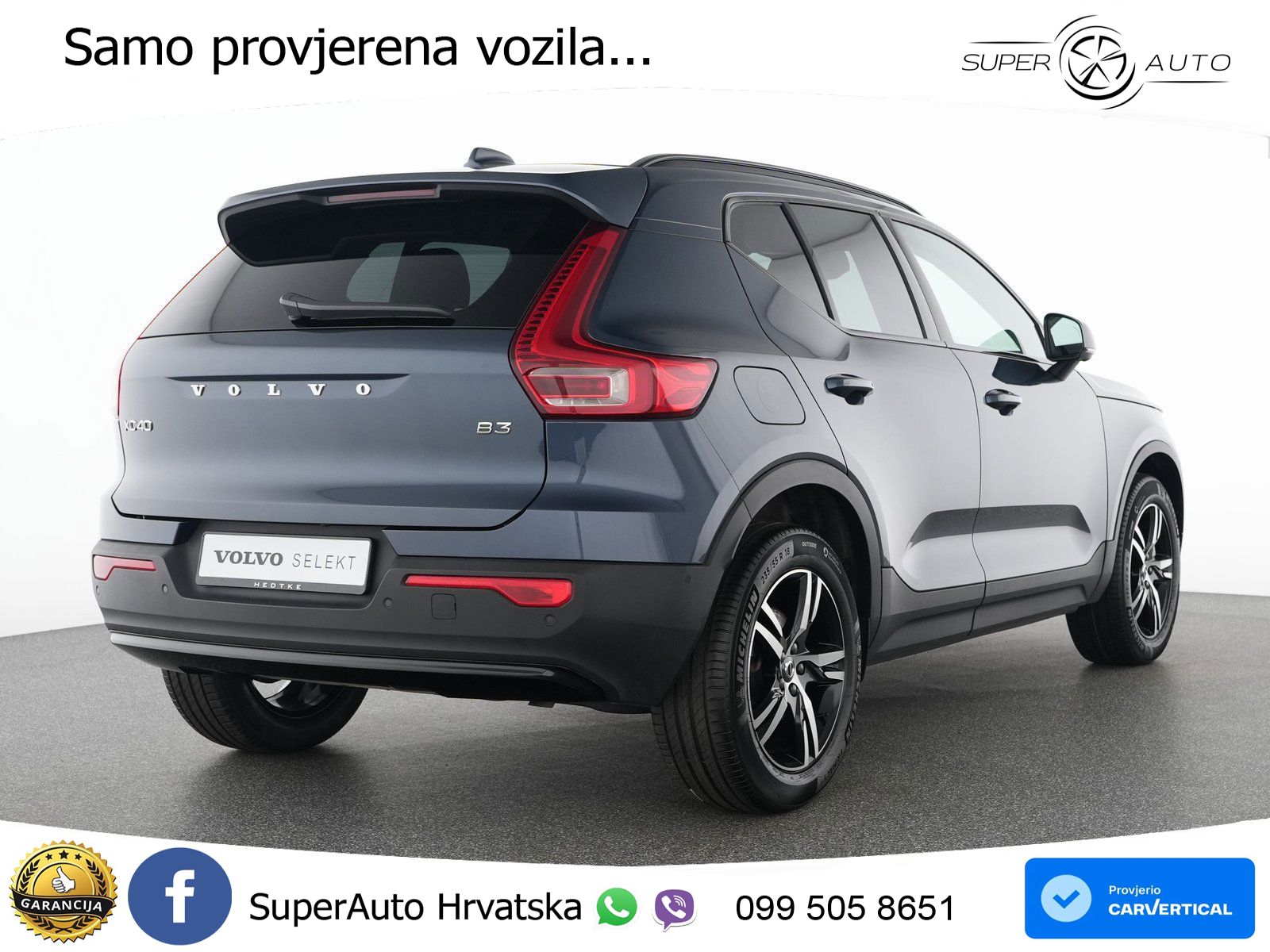 Volvo XC40 2.0 B3 163 KS Automatic LED+GR SJED+ACC
