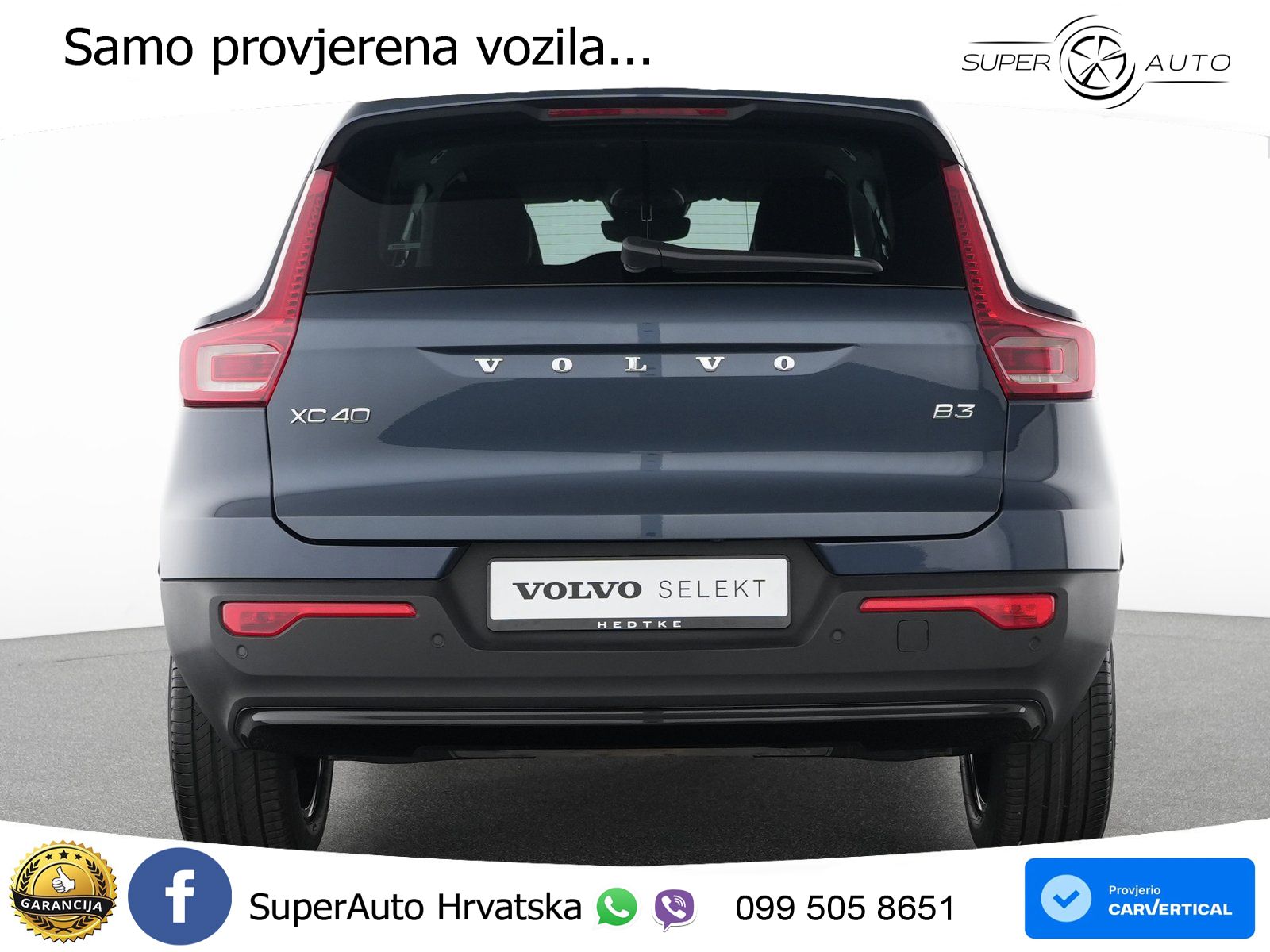 Volvo XC40 2.0 B3 163 KS Automatic LED+GR SJED+ACC
