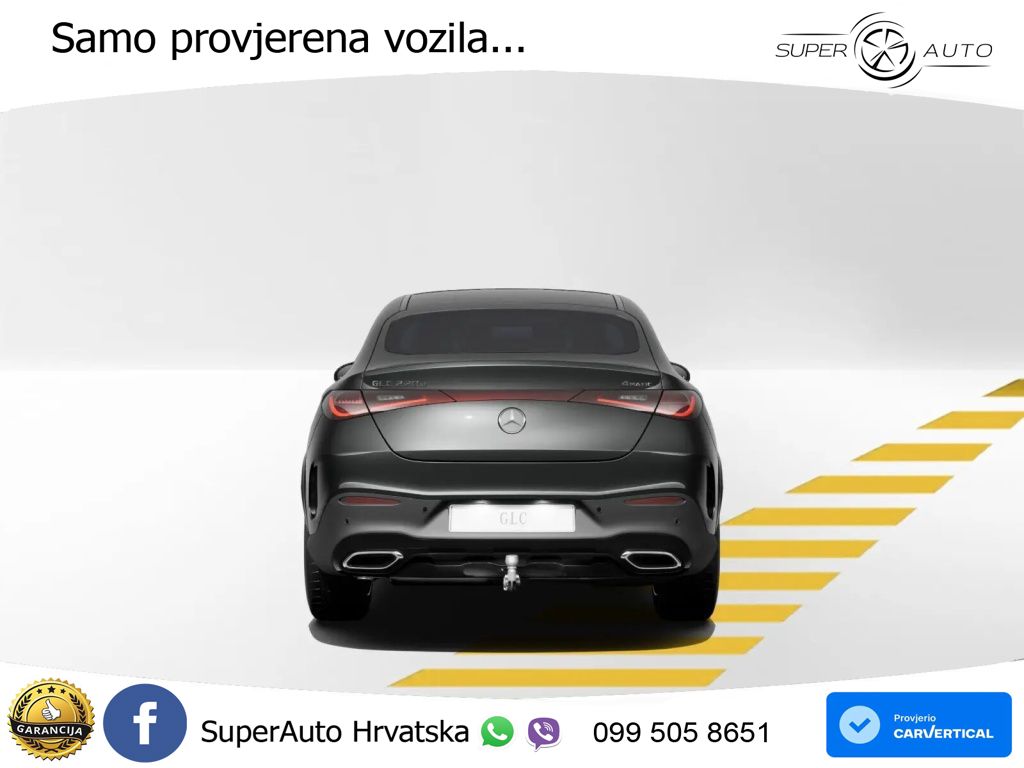 Mercedes GLC Coupe 220d (197 KS) 4MATIC 9G-TRONIC AMG ACC+GR SJED+360+PANO