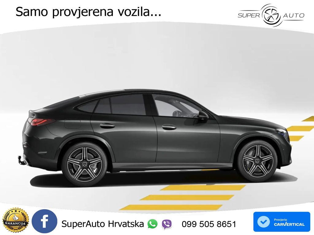 Mercedes GLC Coupe 220d (197 KS) 4MATIC 9G-TRONIC AMG ACC+GR SJED+360+PANO
