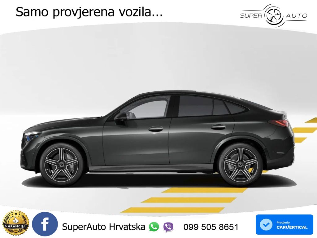 Mercedes GLC Coupe 220d (197 KS) 4MATIC 9G-TRONIC AMG ACC+GR SJED+360+PANO