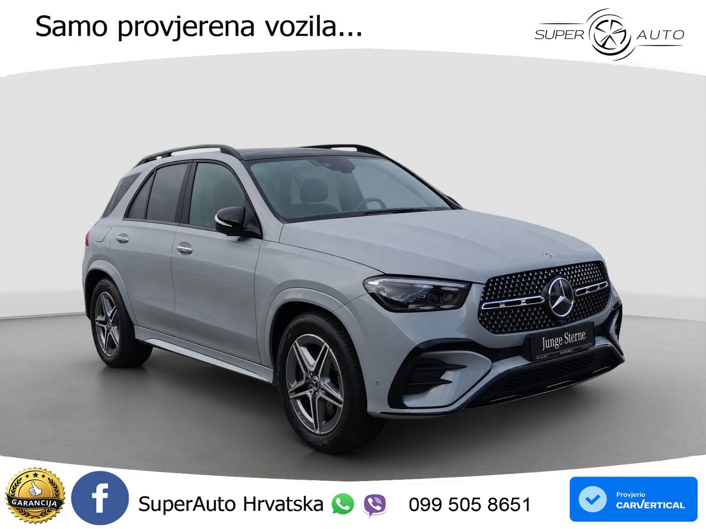 Mercedes GLE 300d (269 KS) EQ Boost 4MATIC 9G-TRONIC AMG ZRAČNI+ACC+GR SJED+360+PANO