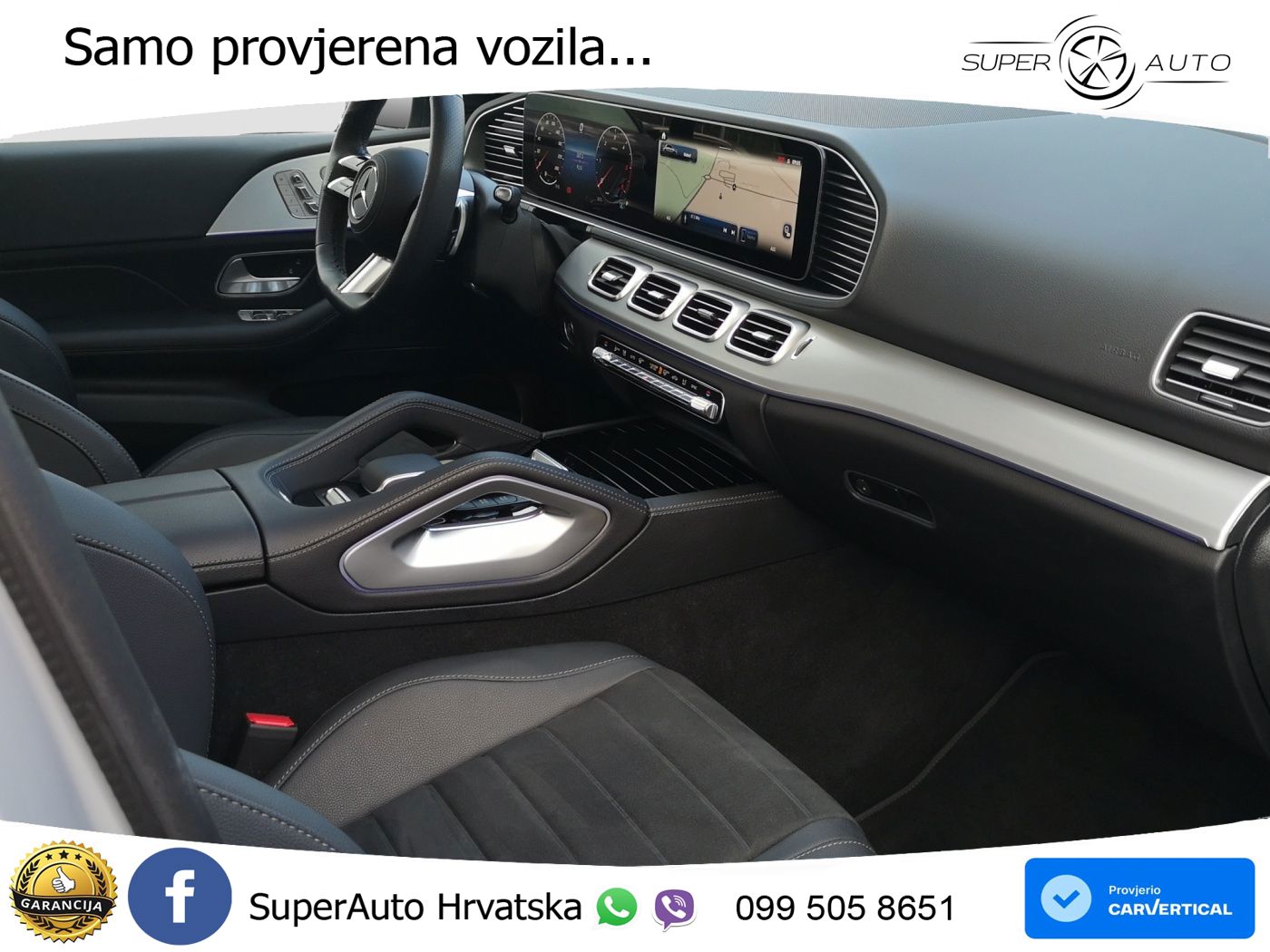 Mercedes GLE 300d (269 KS) EQ Boost 4MATIC 9G-TRONIC AMG ZRAČNI+ACC+GR SJED+360+PANO