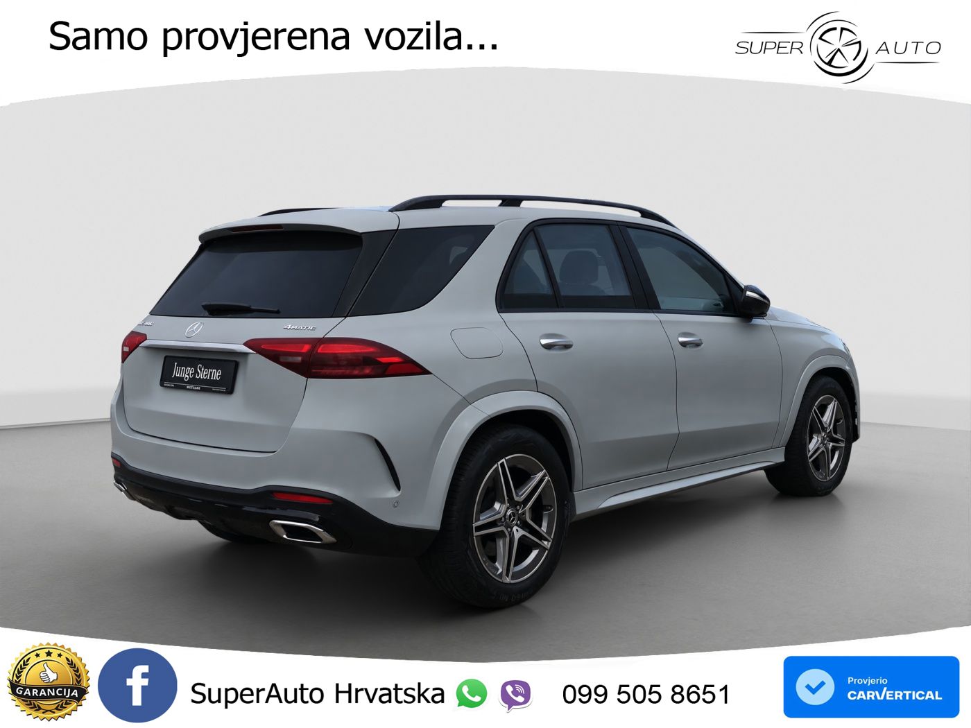 Mercedes GLE 300d (269 KS) EQ Boost 4MATIC 9G-TRONIC AMG ZRAČNI+ACC+GR SJED+360+PANO