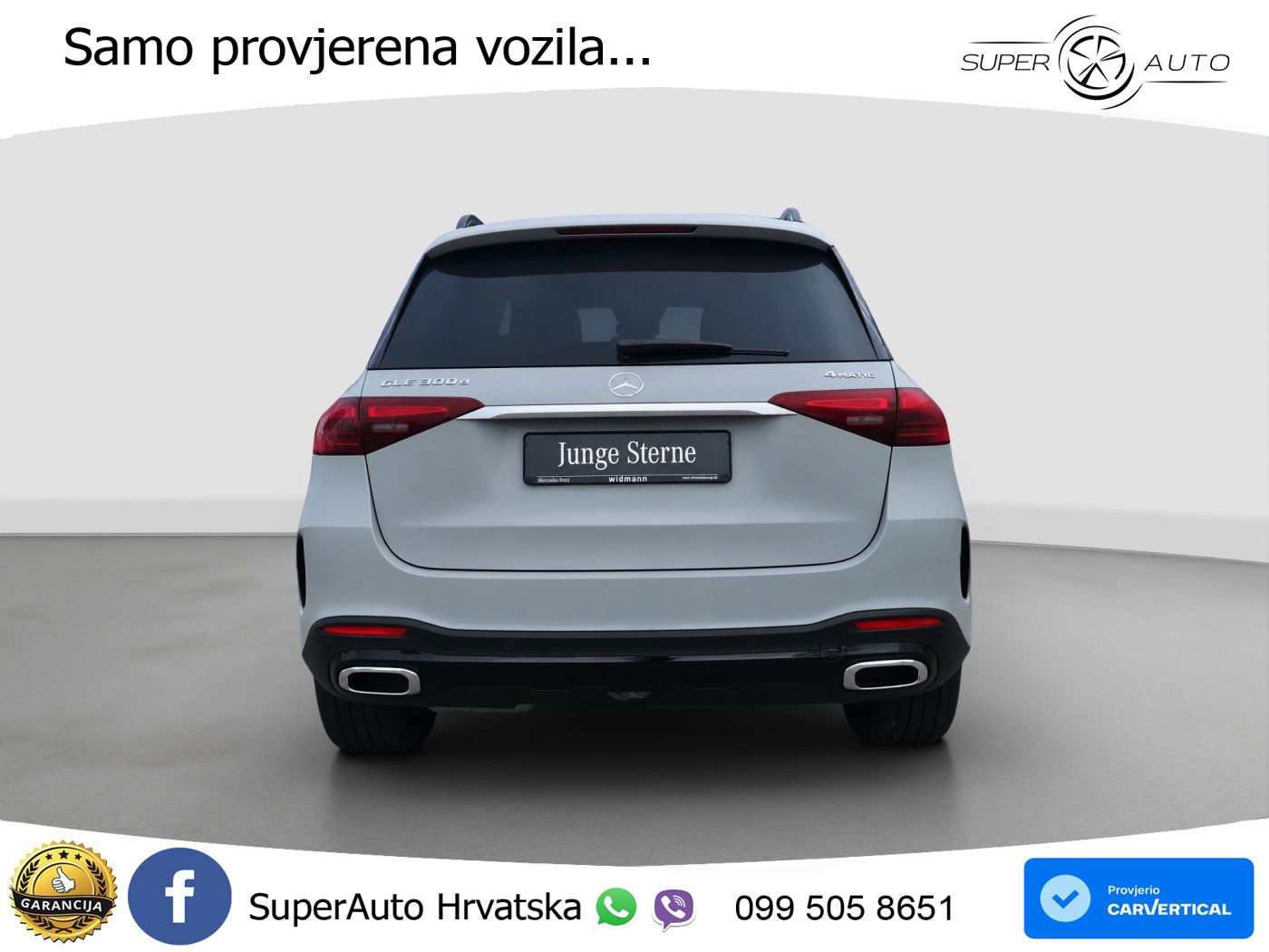 Mercedes GLE 300d (269 KS) EQ Boost 4MATIC 9G-TRONIC AMG ZRAČNI+ACC+GR SJED+360+PANO