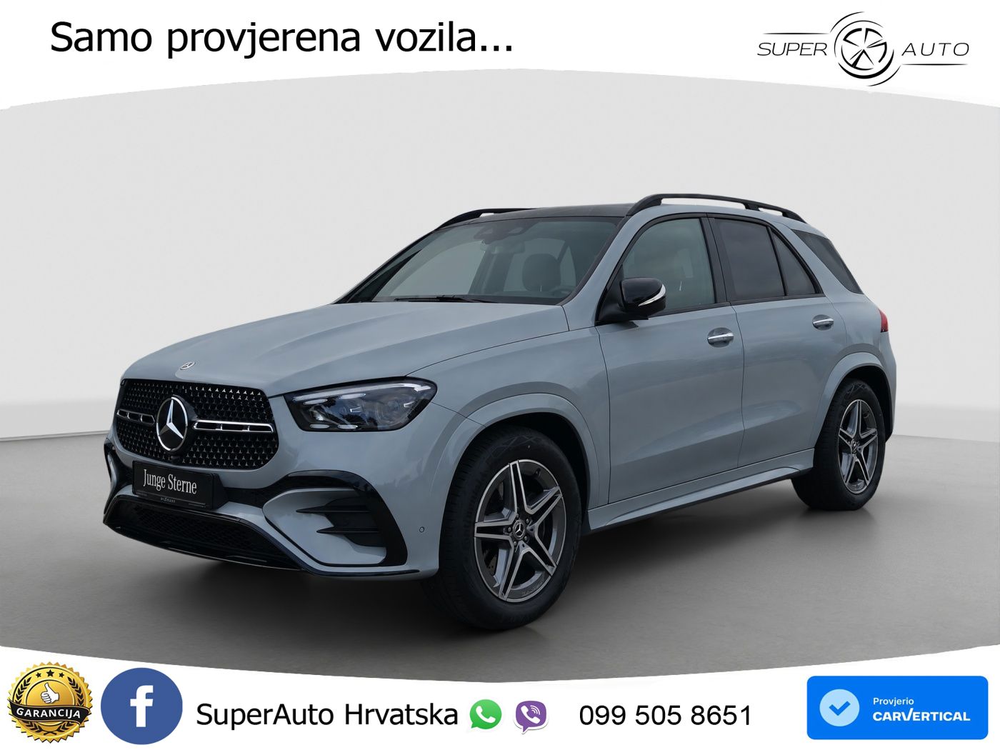 Mercedes GLE 300d (269 KS) EQ Boost 4MATIC 9G-TRONIC AMG ZRAČNI+ACC+GR SJED+360+PANO